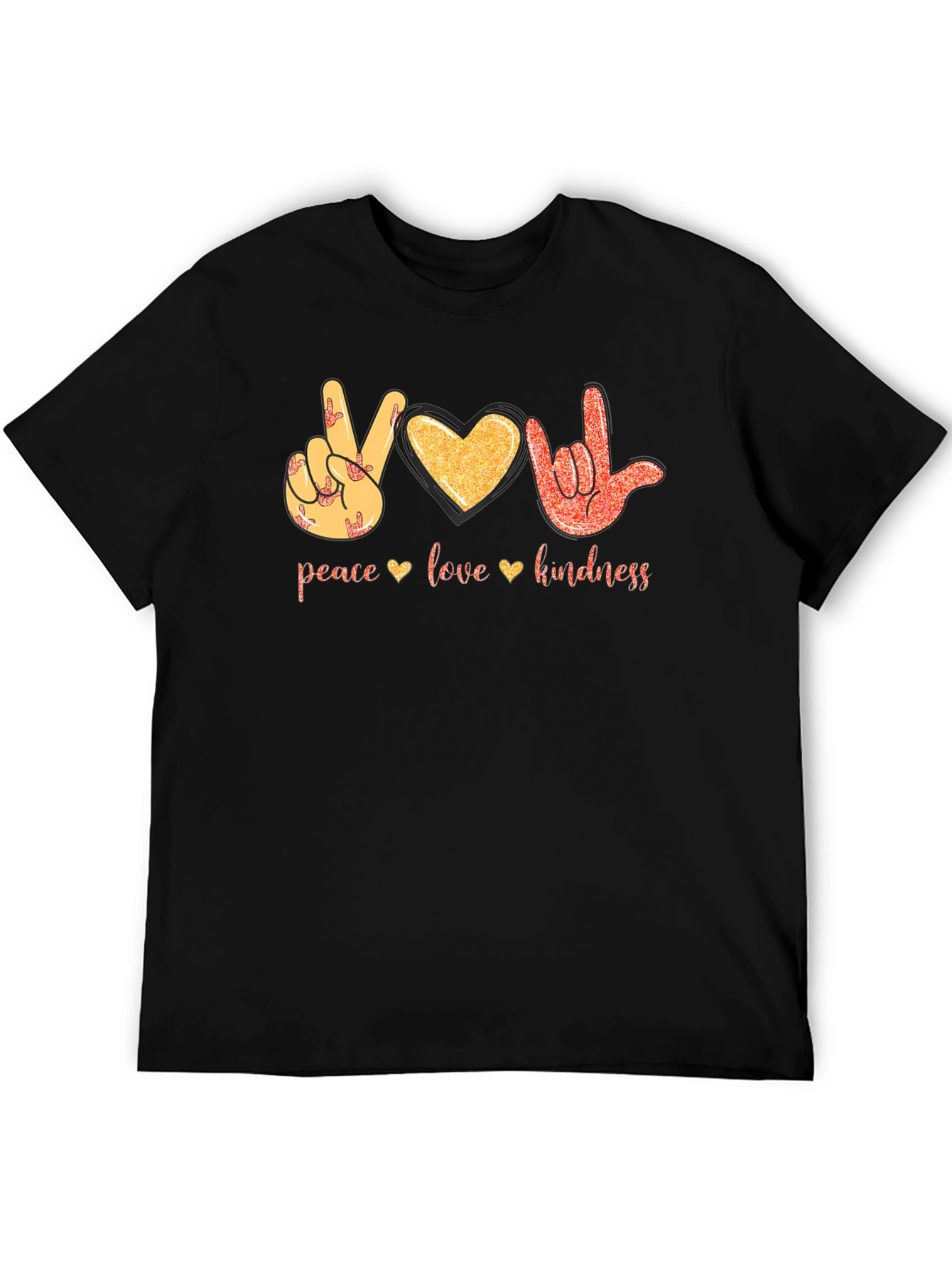 Peace Love Kindness Graphic T-Shirt