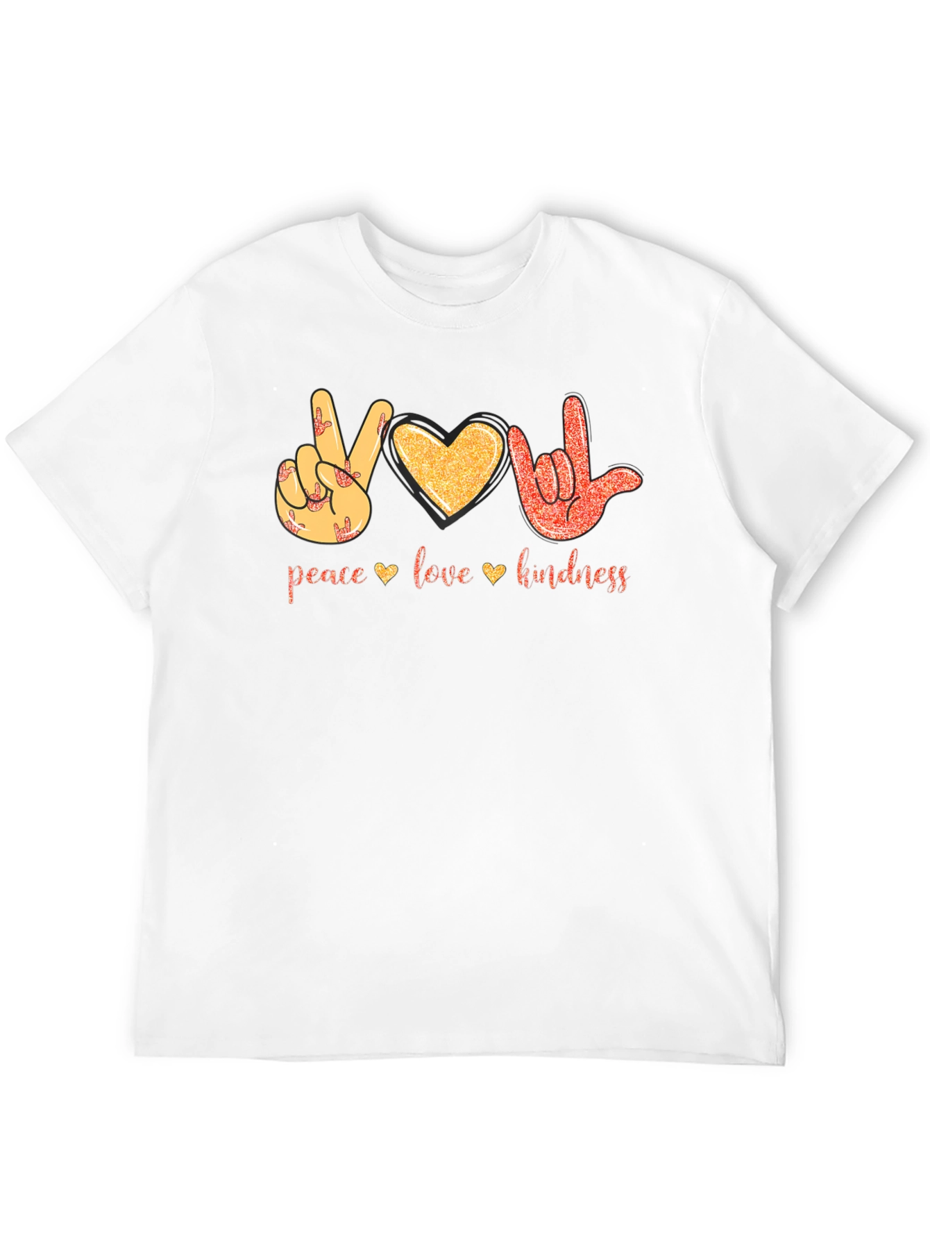 Peace Love Kindness Graphic T-Shirt