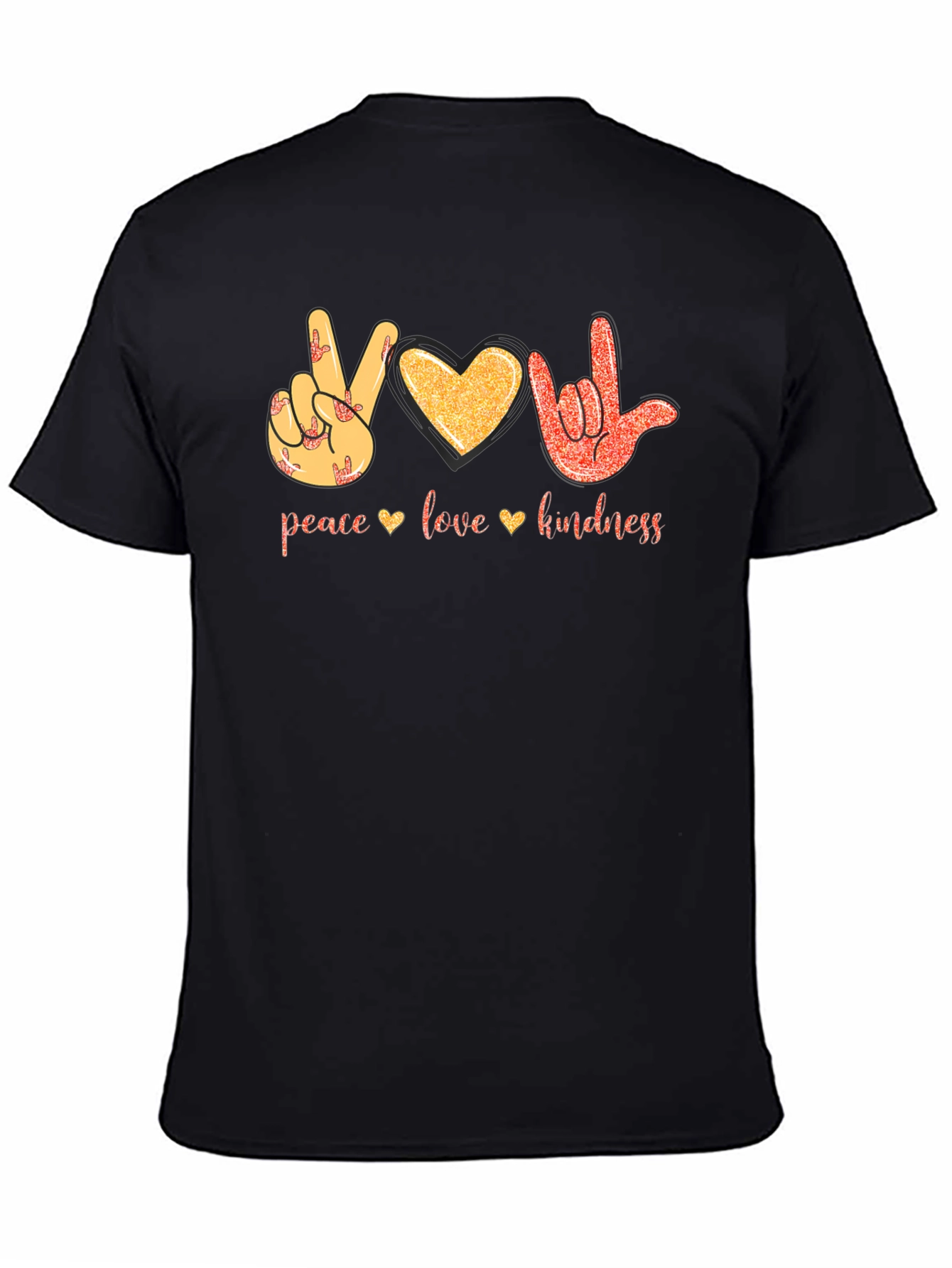 Peace Love Kindness Graphic T-Shirt