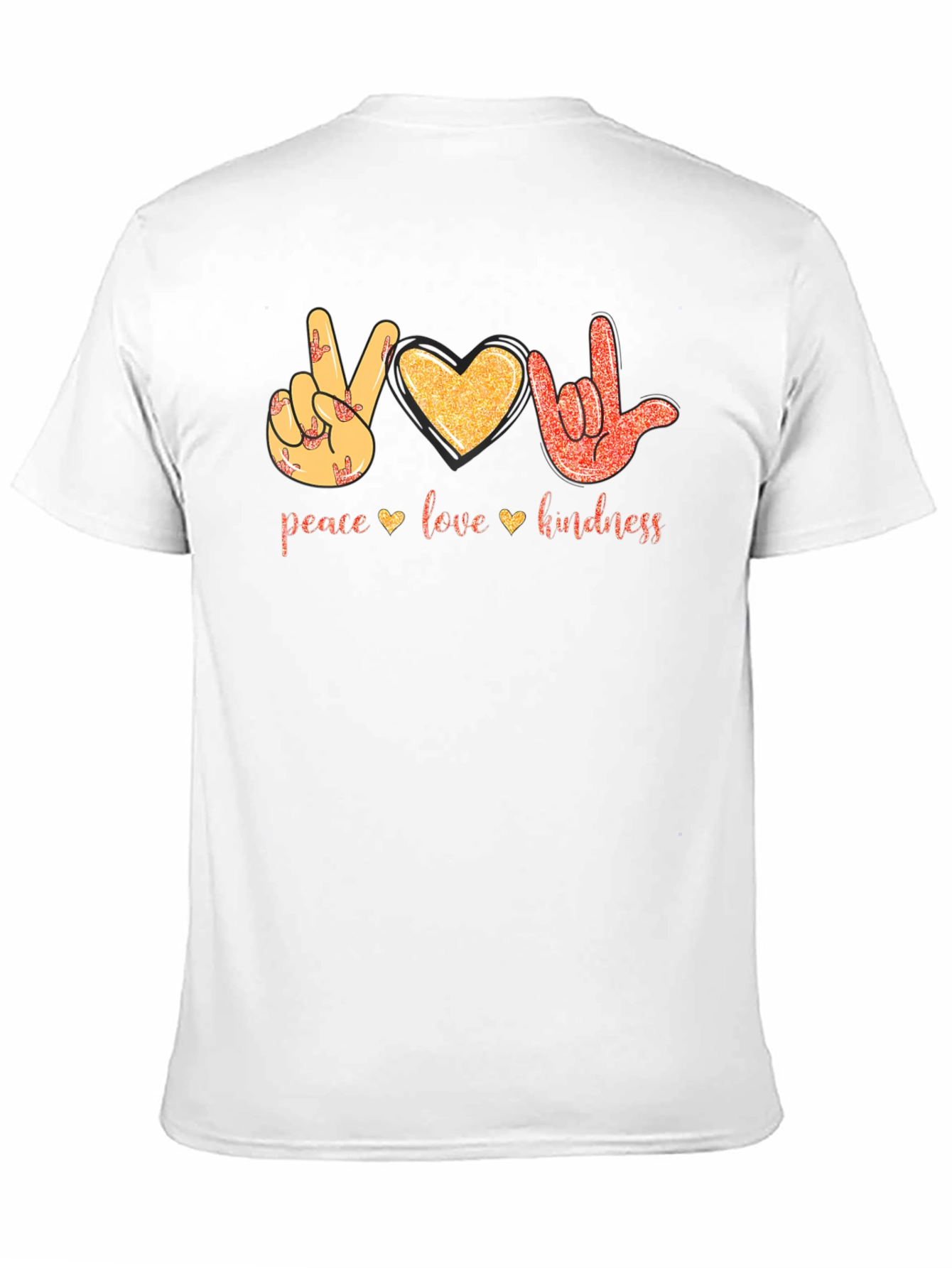 Peace Love Kindness Graphic T-Shirt