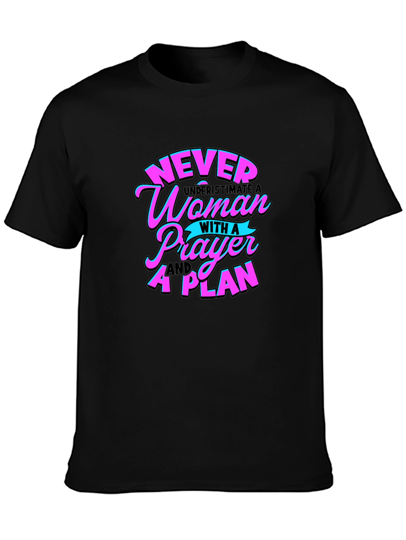 Never Underestimate Woman T-Shirt