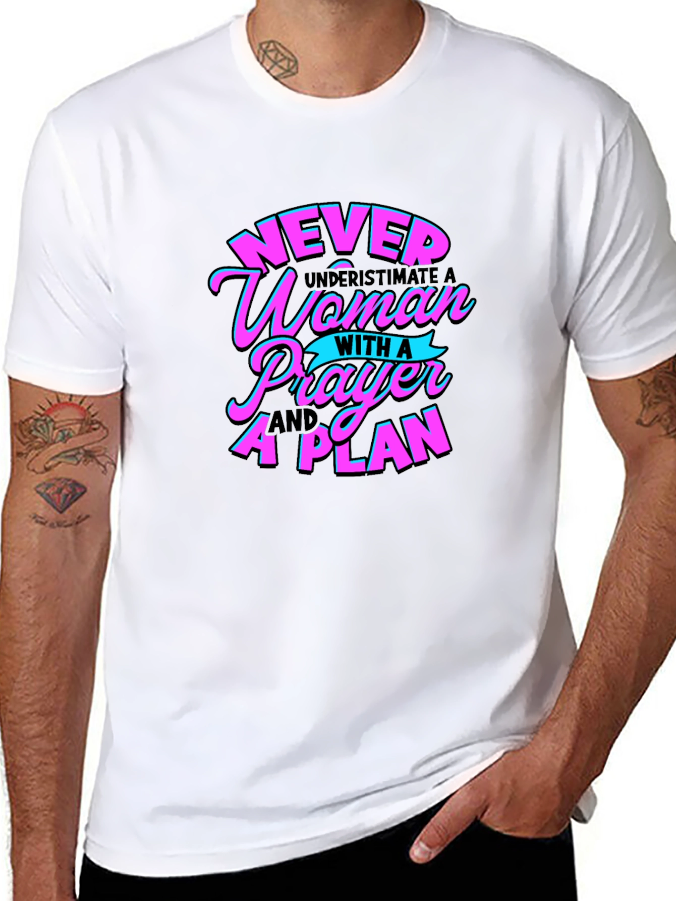 Never Underestimate Woman T-Shirt