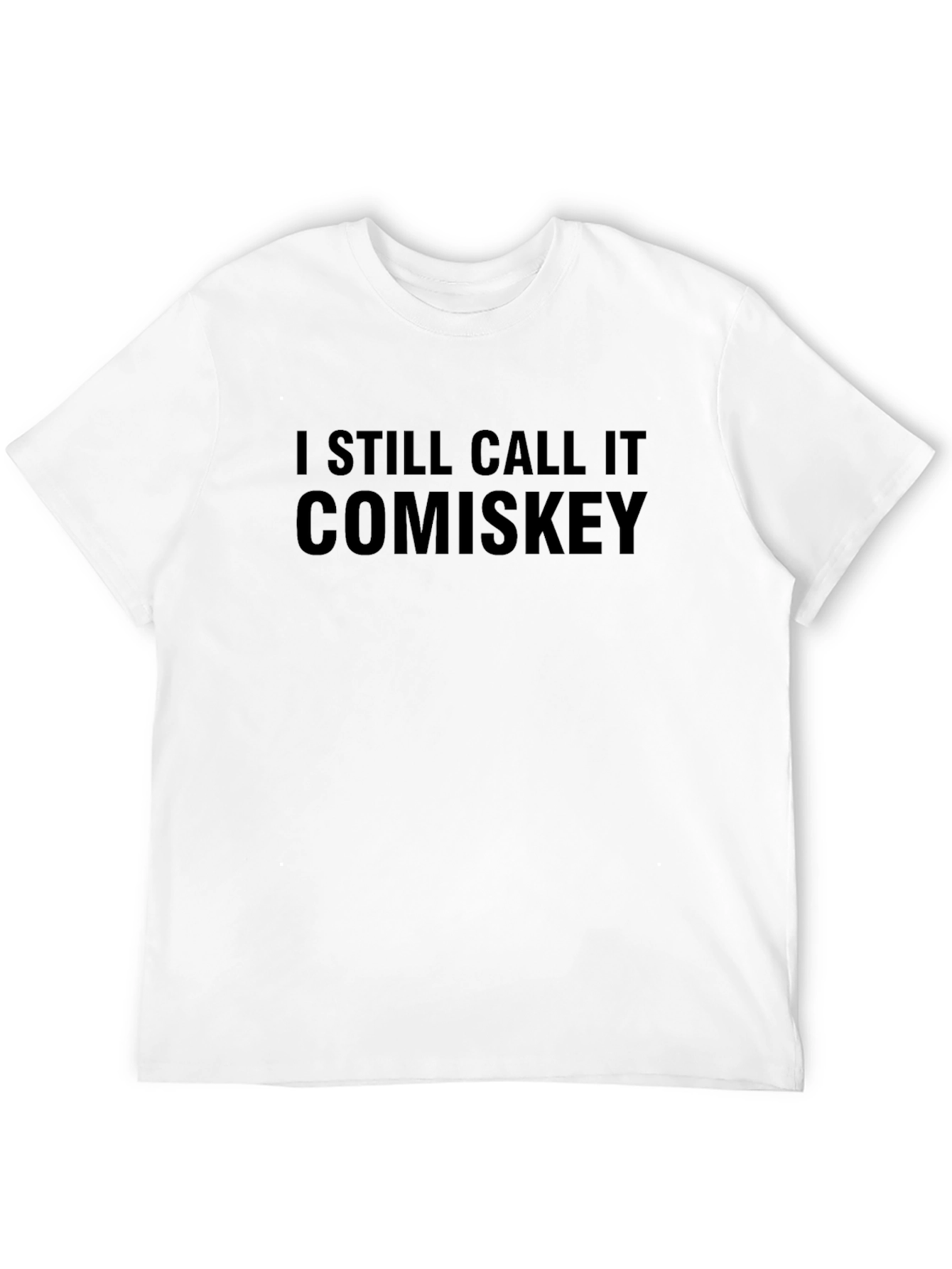 I Still Call It Comiskey Black T-Shirt