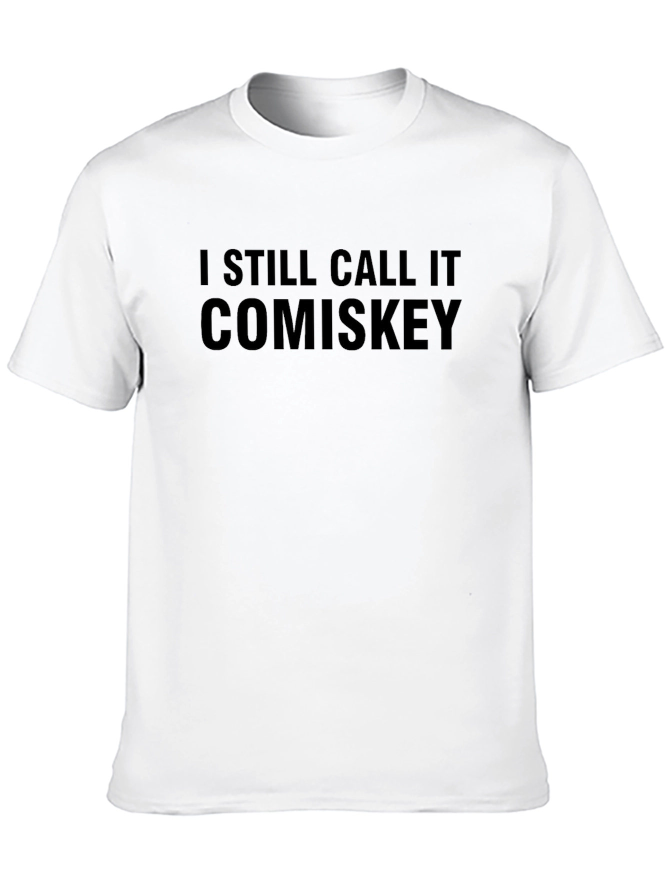 I Still Call It Comiskey Black T-Shirt