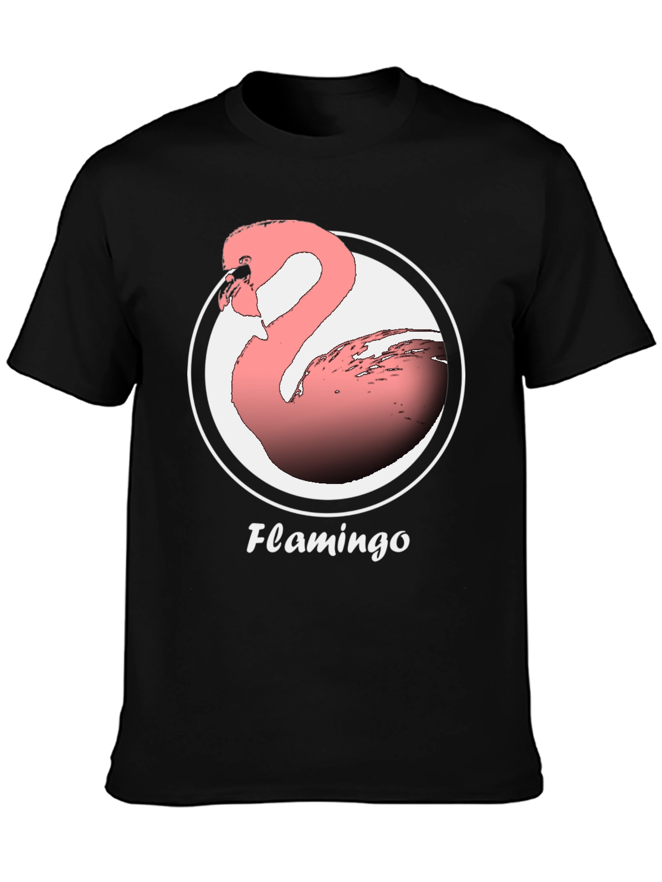 Flamingo Graphic Tee -  Modern Comfortable Fit