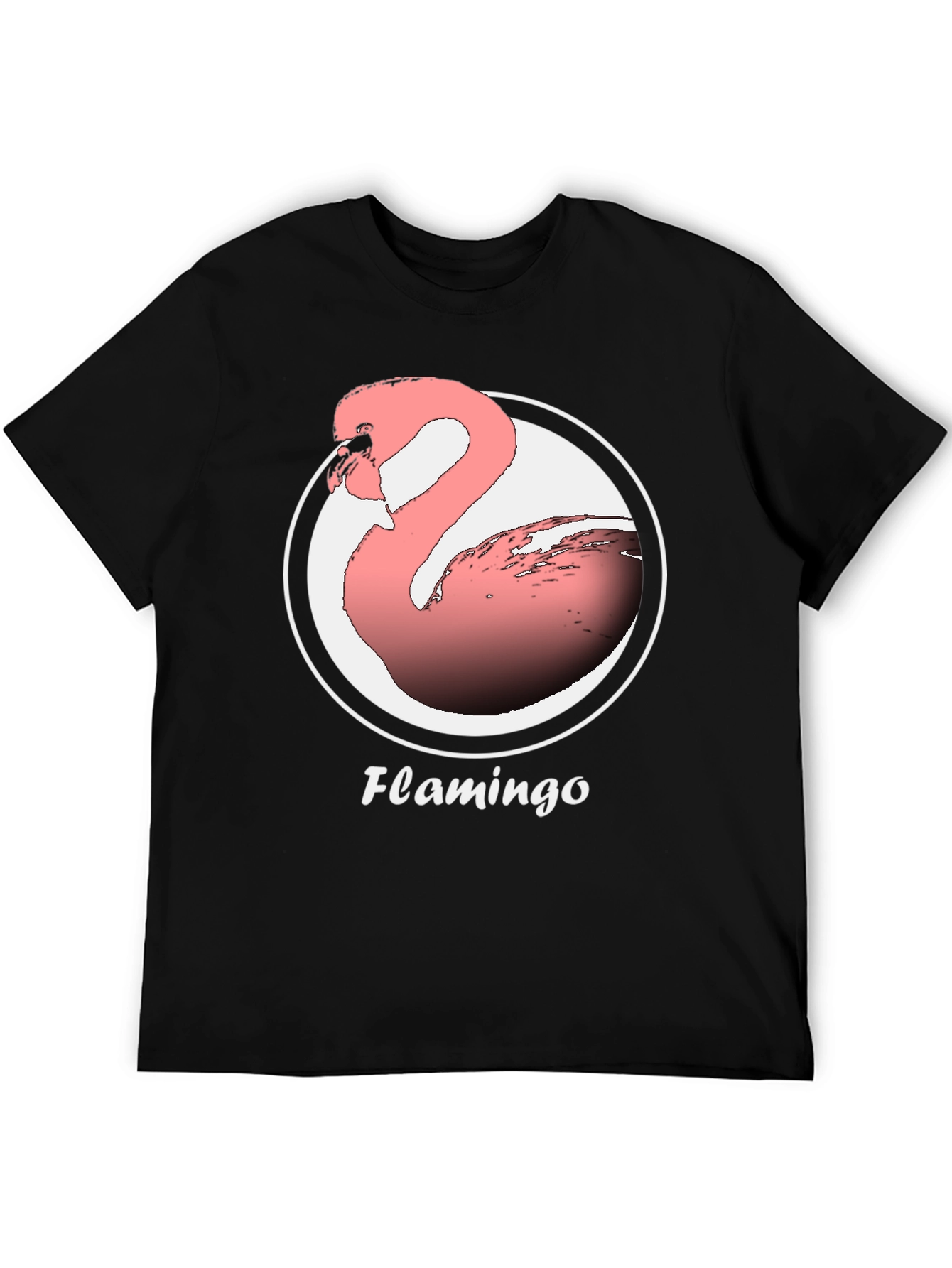 Flamingo Graphic Tee -  Modern Comfortable Fit