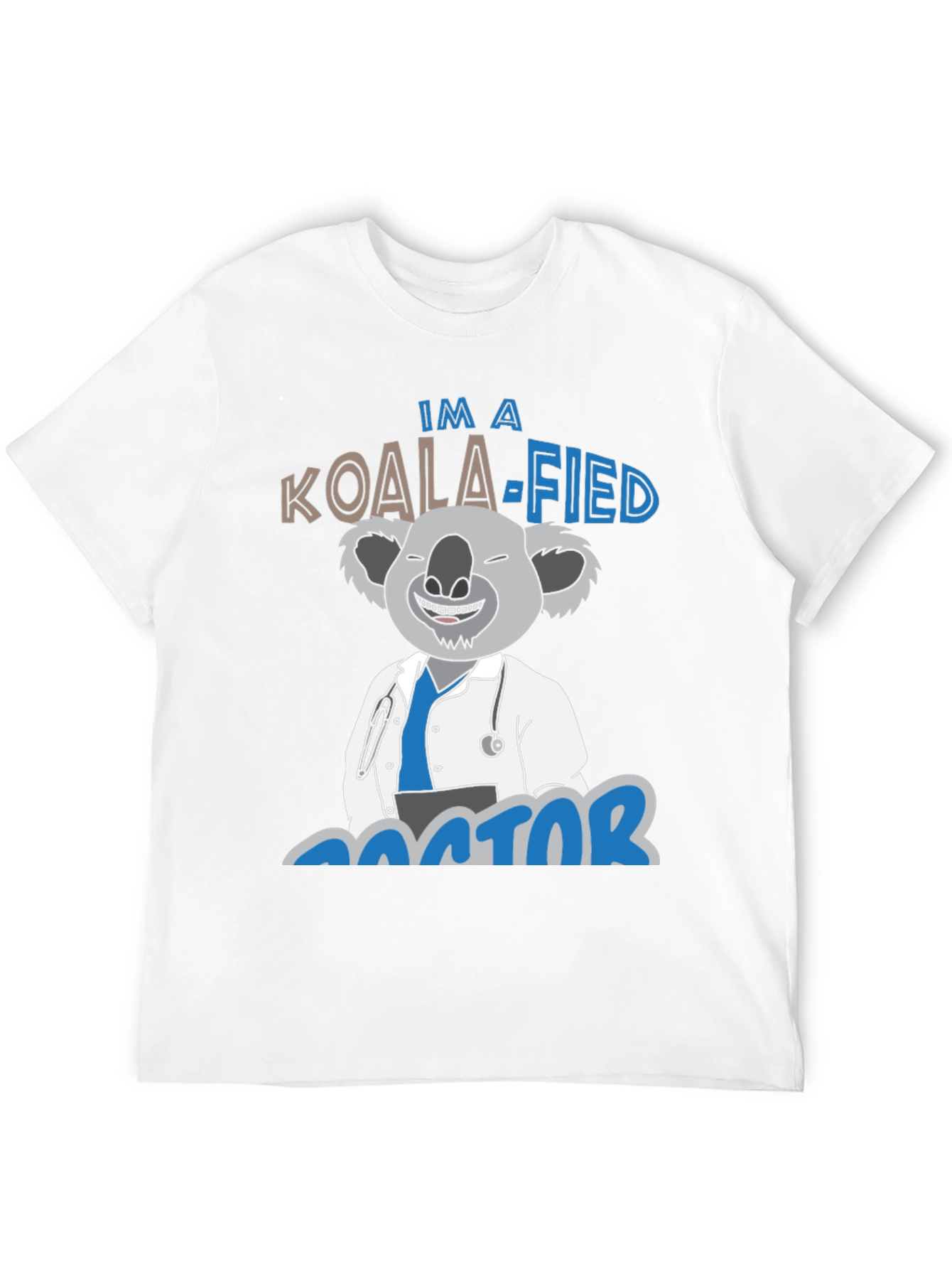 Koala-fied Doctor Graphic T-Shirt