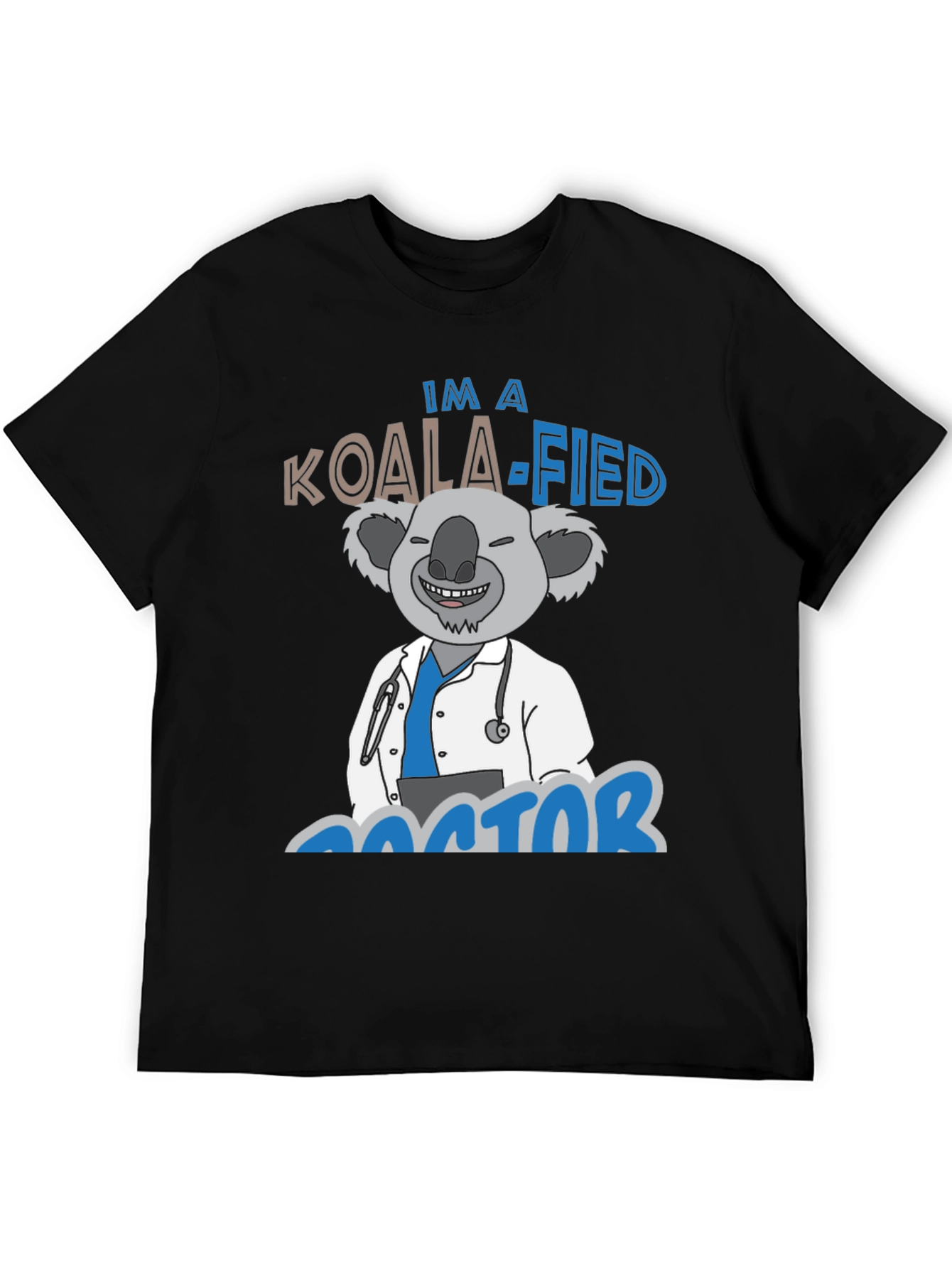 Koala-fied Doctor Graphic T-Shirt