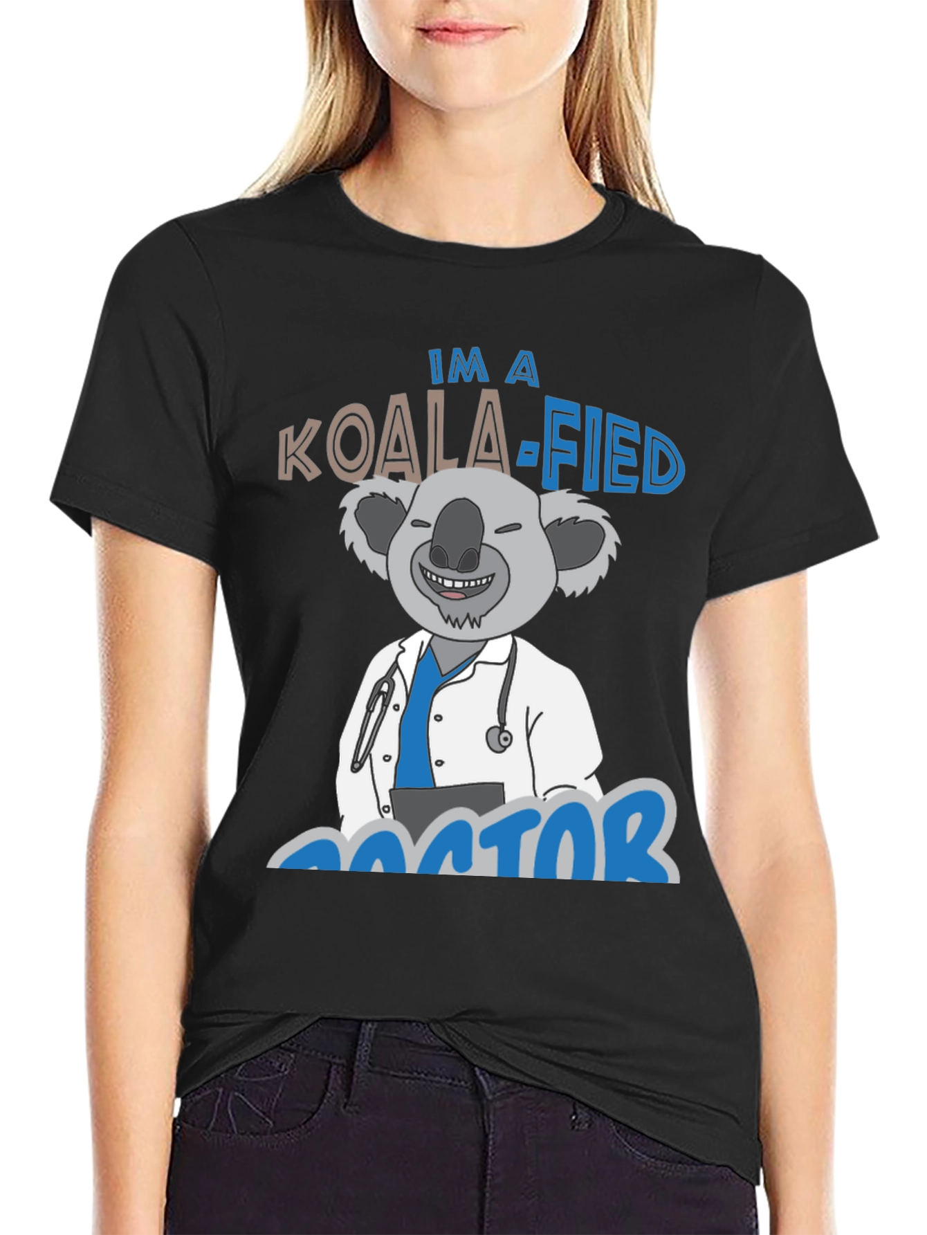 Koala-fied Doctor Graphic T-Shirt