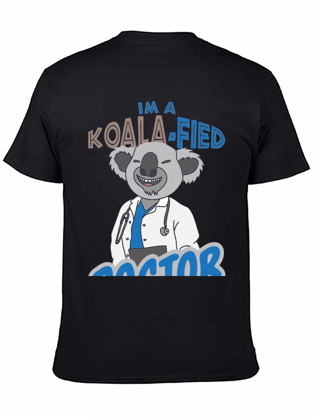 Koala-fied Doctor Graphic T-Shirt
