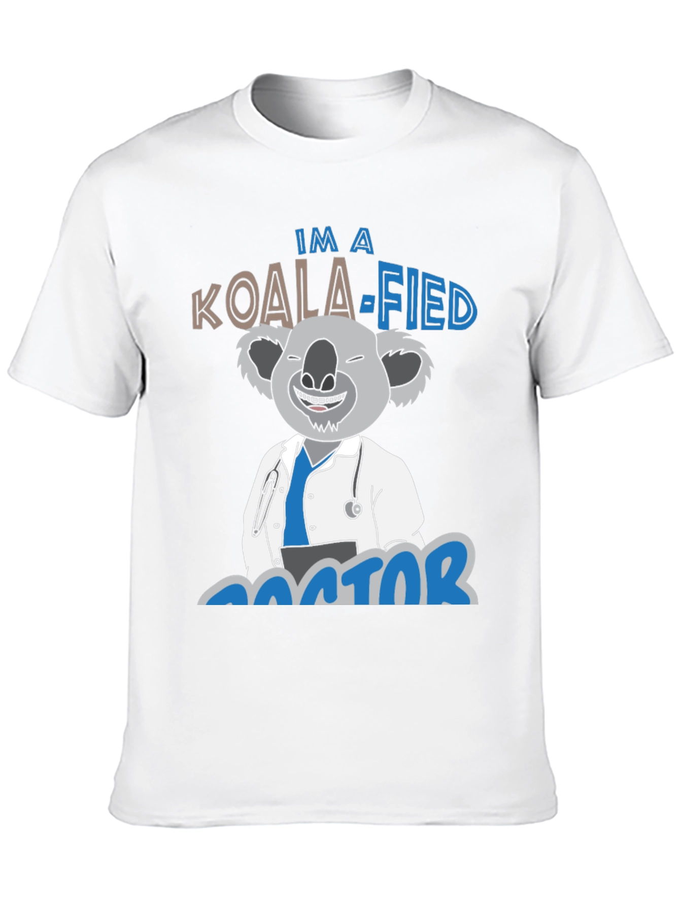 Koala-fied Doctor Graphic T-Shirt