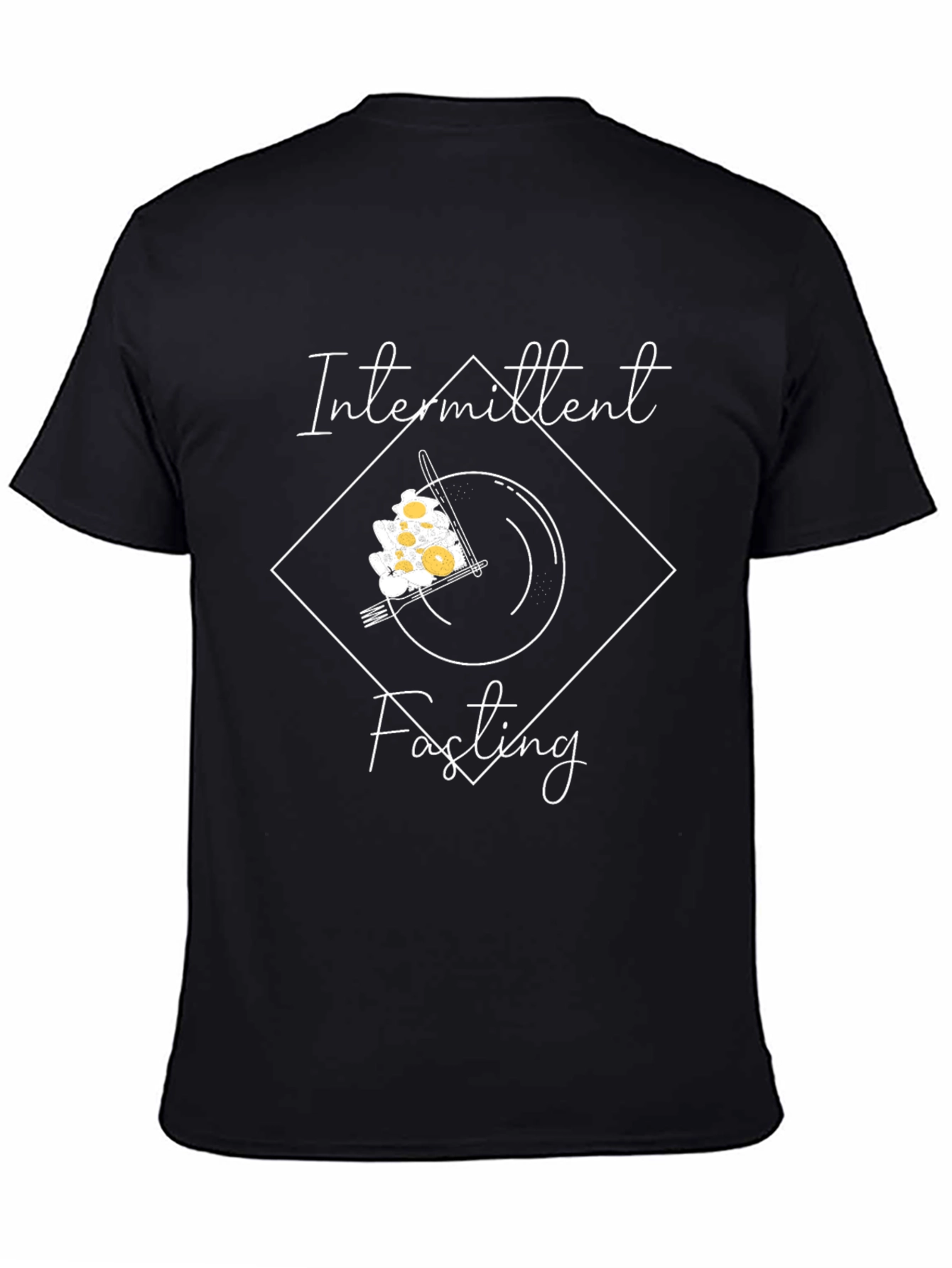 Intermittent Fasting T-Shirt Black
