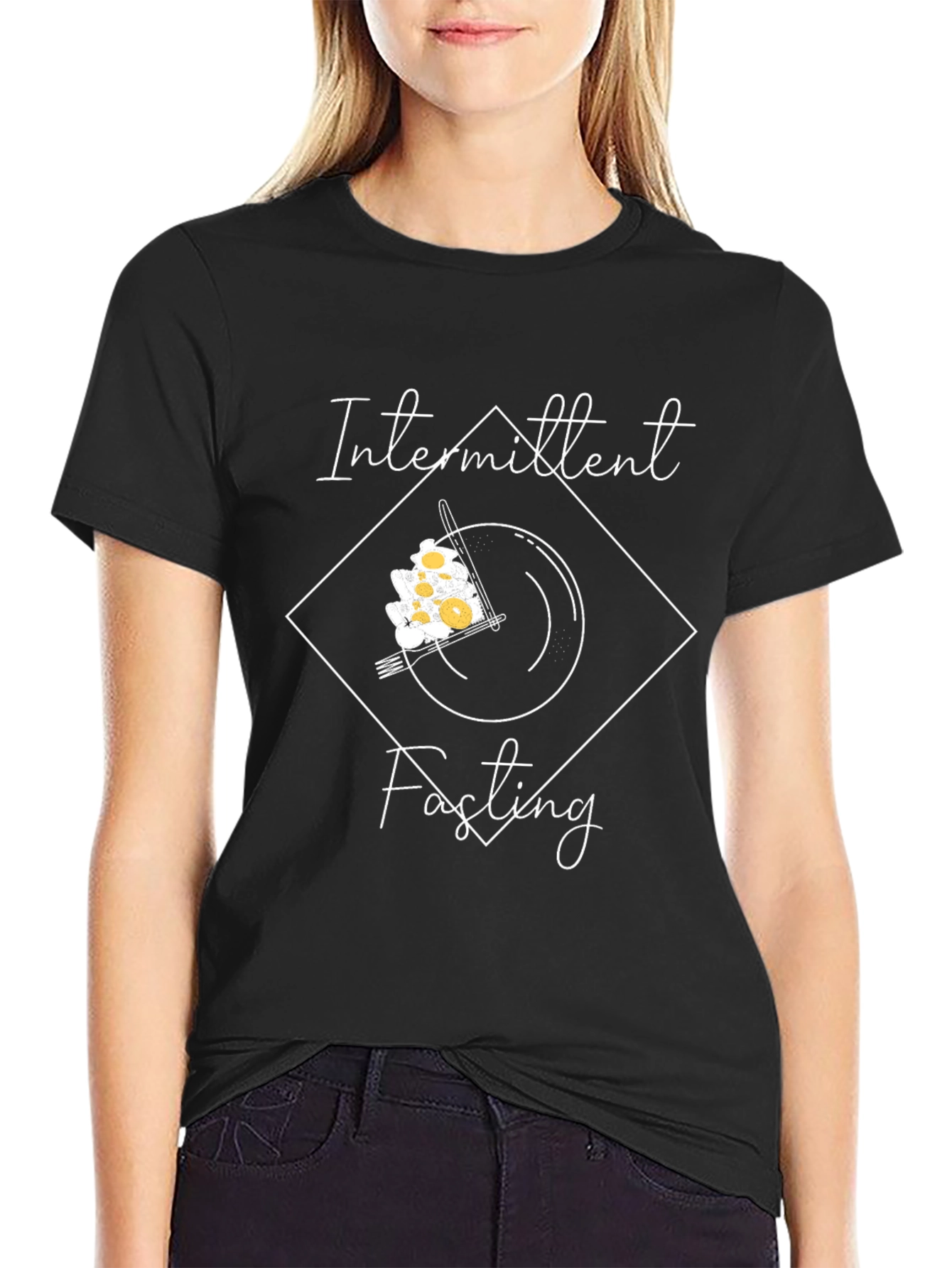 Intermittent Fasting T-Shirt Black