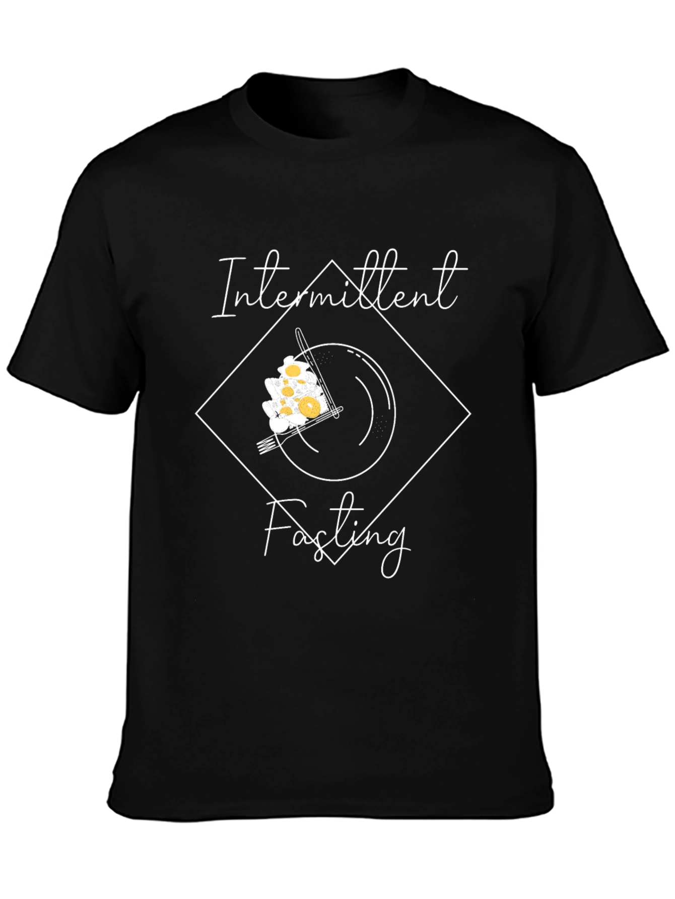 Intermittent Fasting T-Shirt Black
