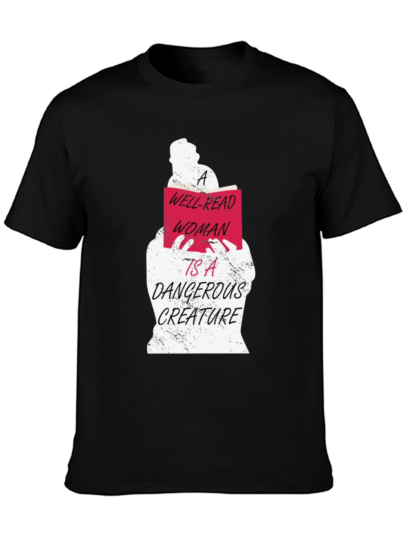 Well-Read Woman Graphic Tee - Book Lovers T-Shirt