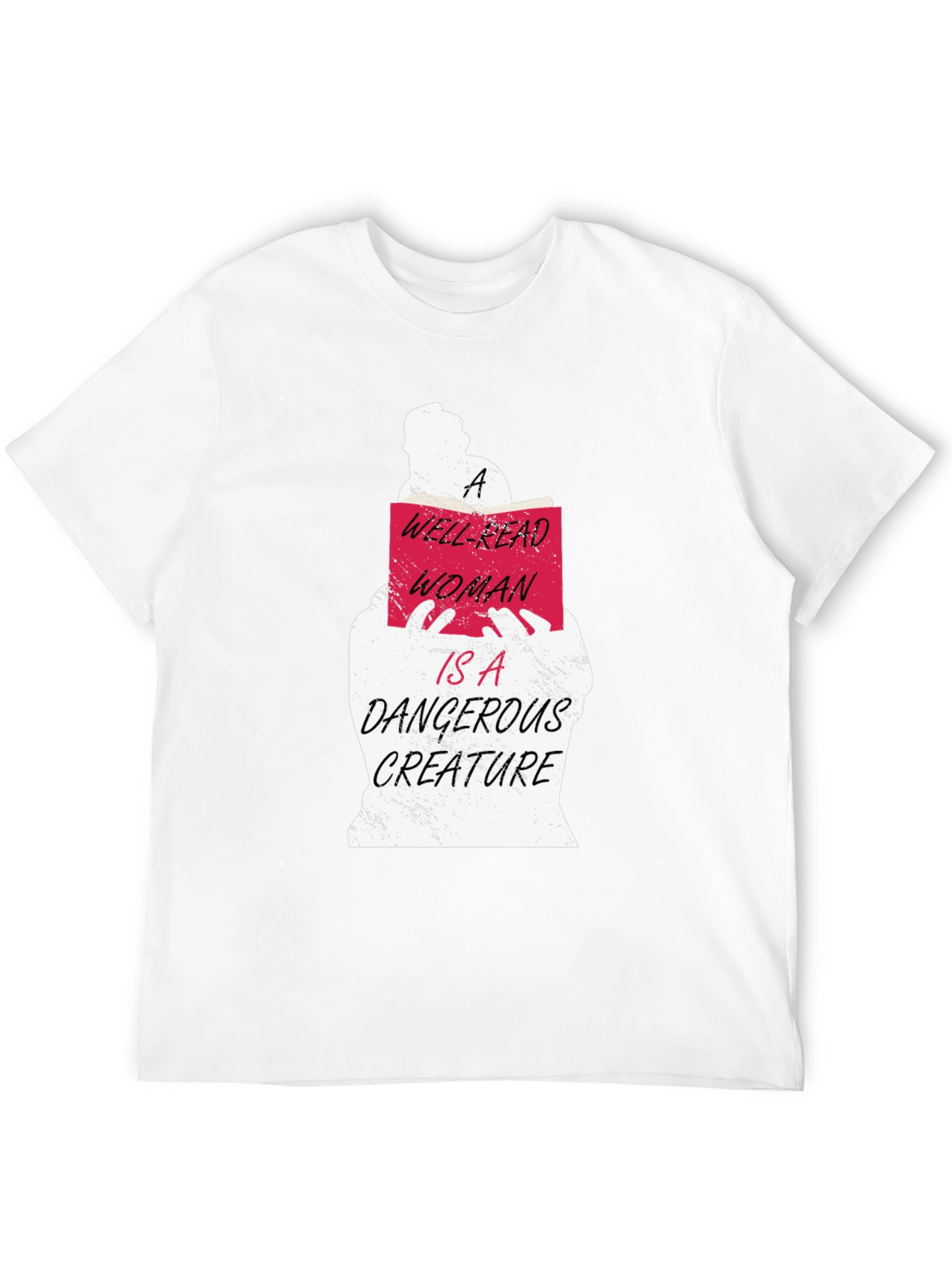 Well-Read Woman Graphic Tee - Book Lovers T-Shirt