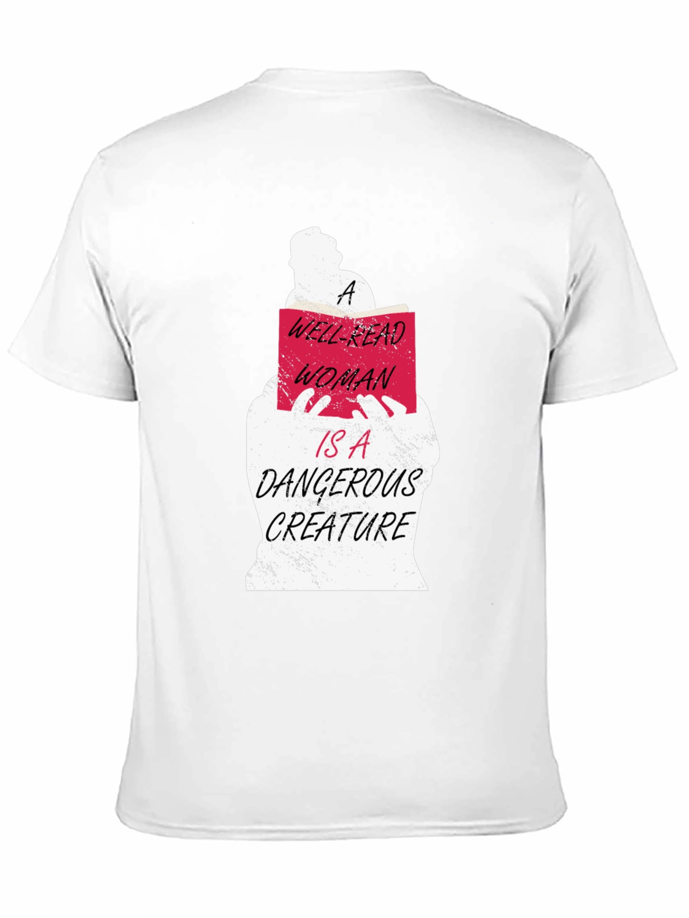 Well-Read Woman Graphic Tee - Book Lovers T-Shirt