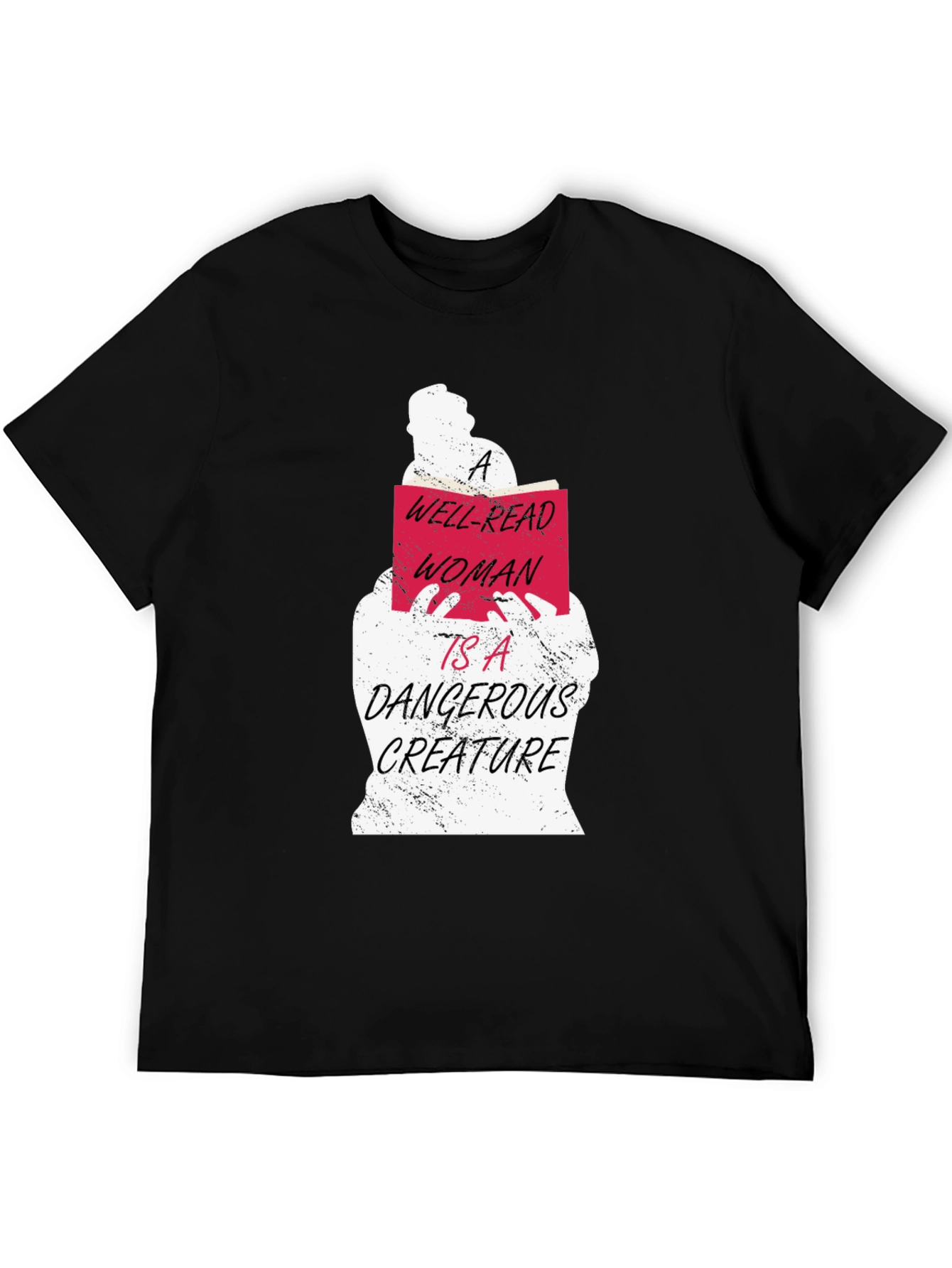Well-Read Woman Graphic Tee - Book Lovers T-Shirt