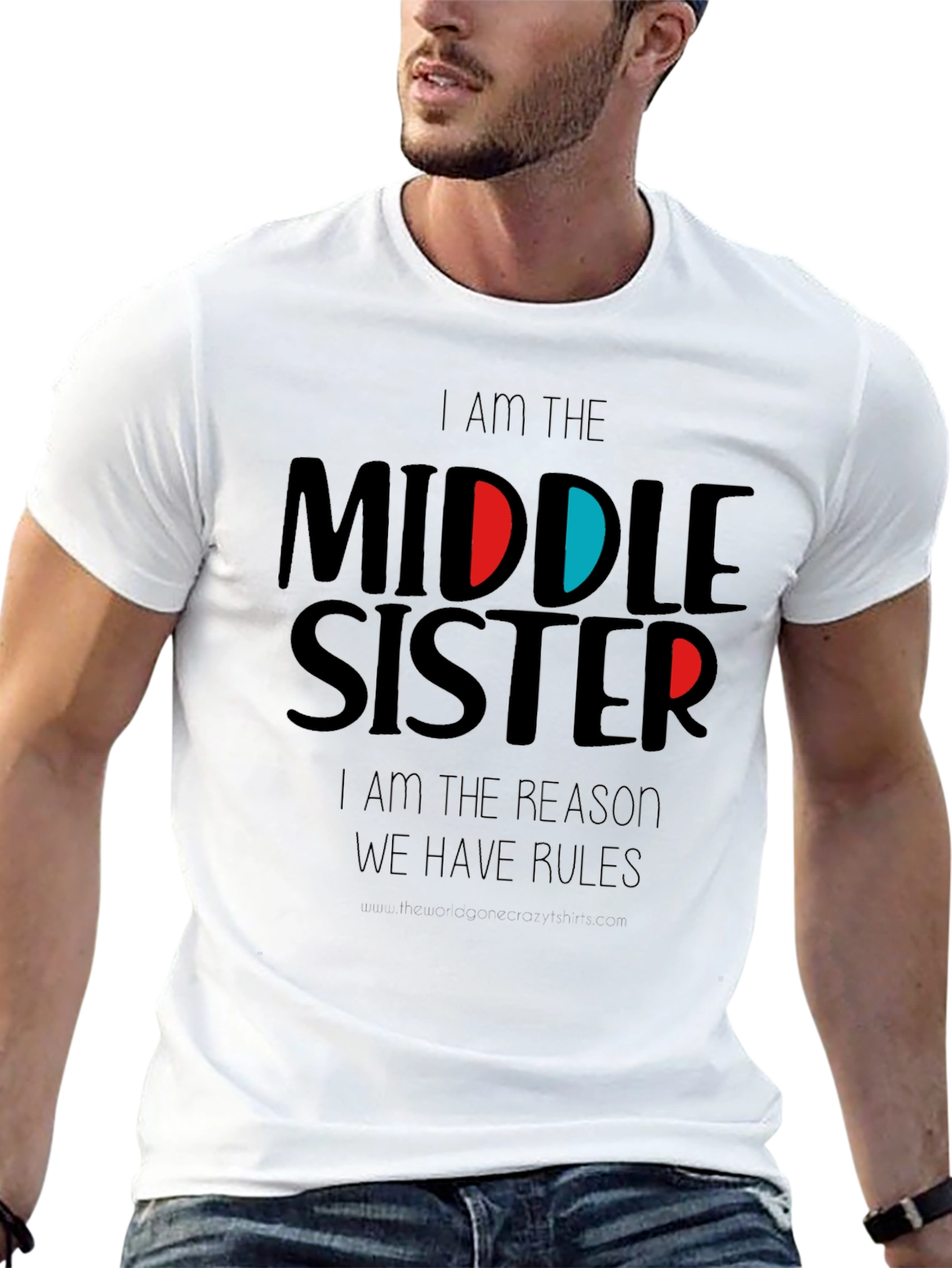 Middle Sister T-Shirt - Funny Sister Shirt