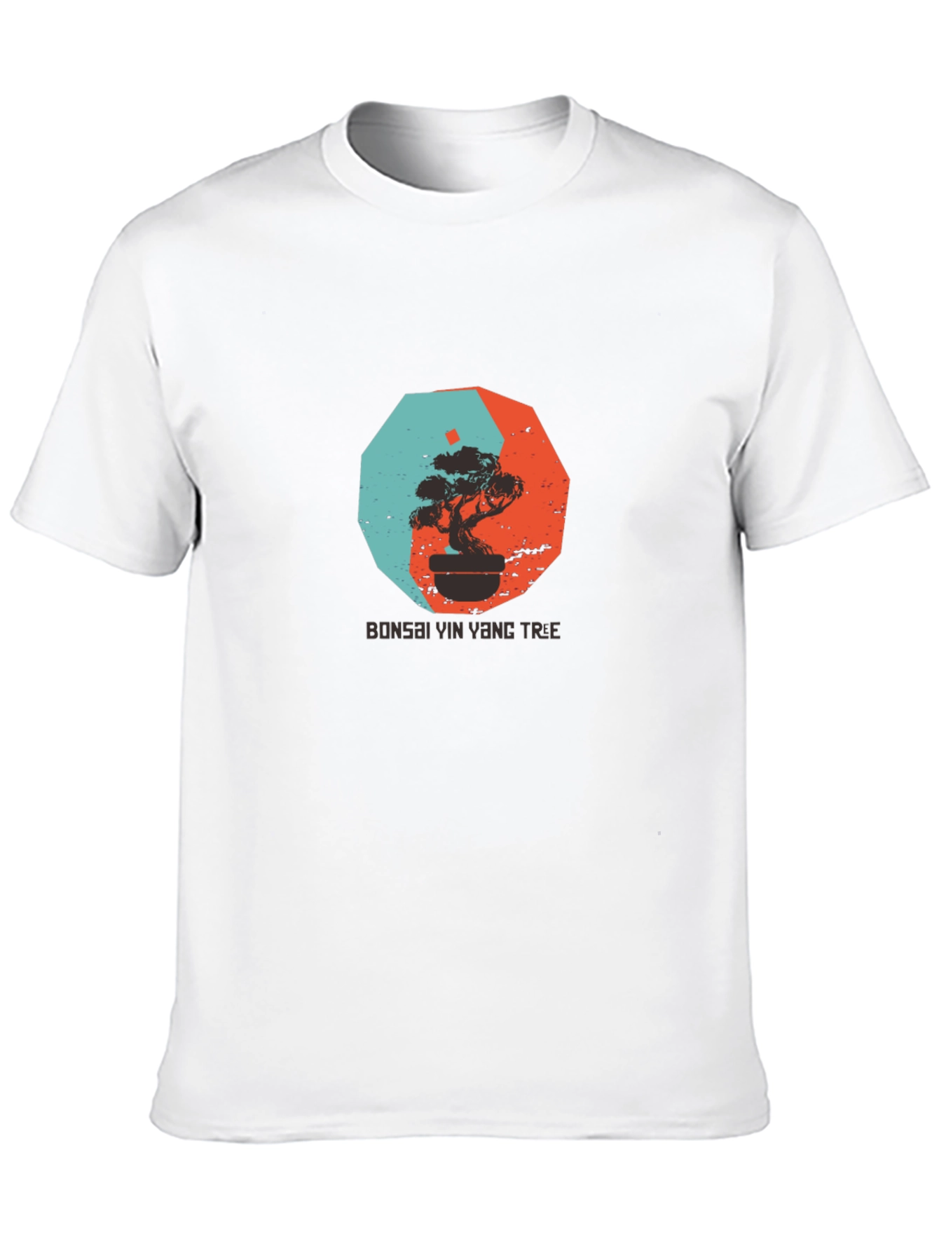 Bonsai Yin Yang Tree Graphic Tee