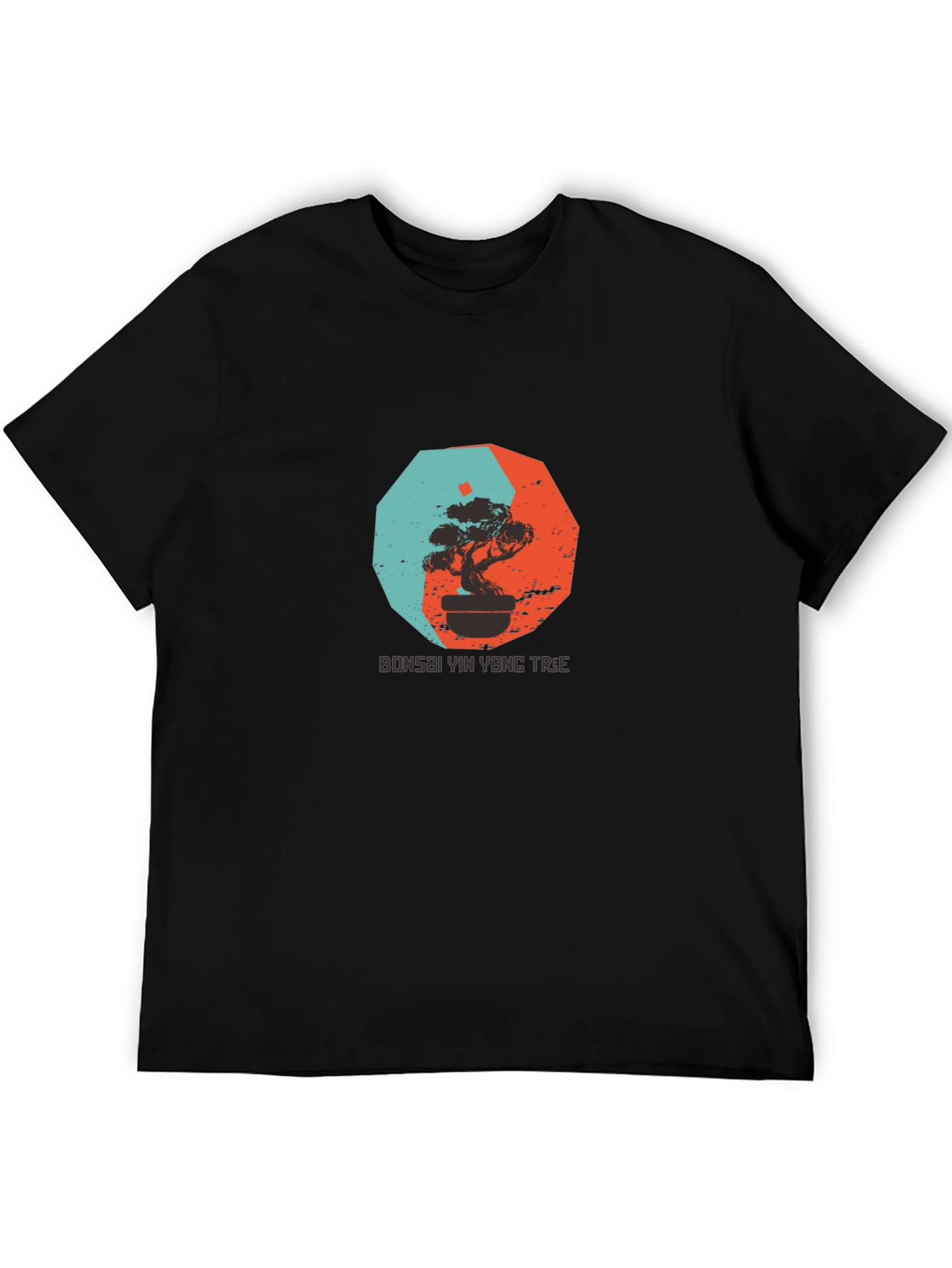 Bonsai Yin Yang Tree Graphic Tee