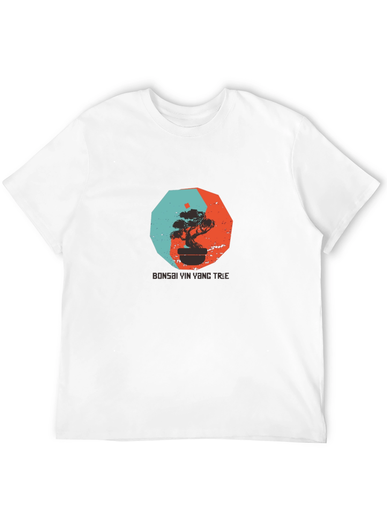 Bonsai Yin Yang Tree Graphic Tee