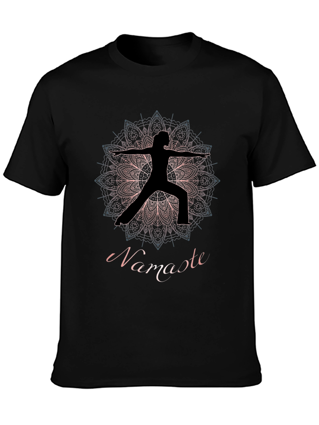 Namaste Yoga Mandala T-Shirt