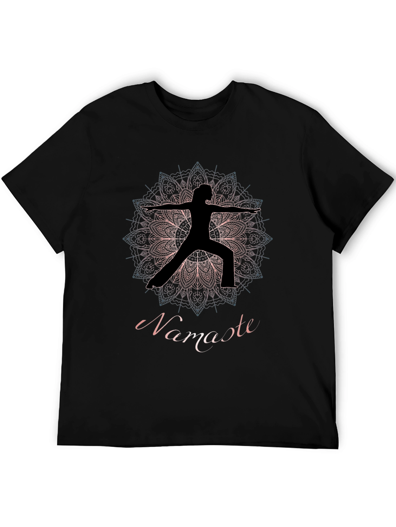 Namaste Yoga Mandala T-Shirt