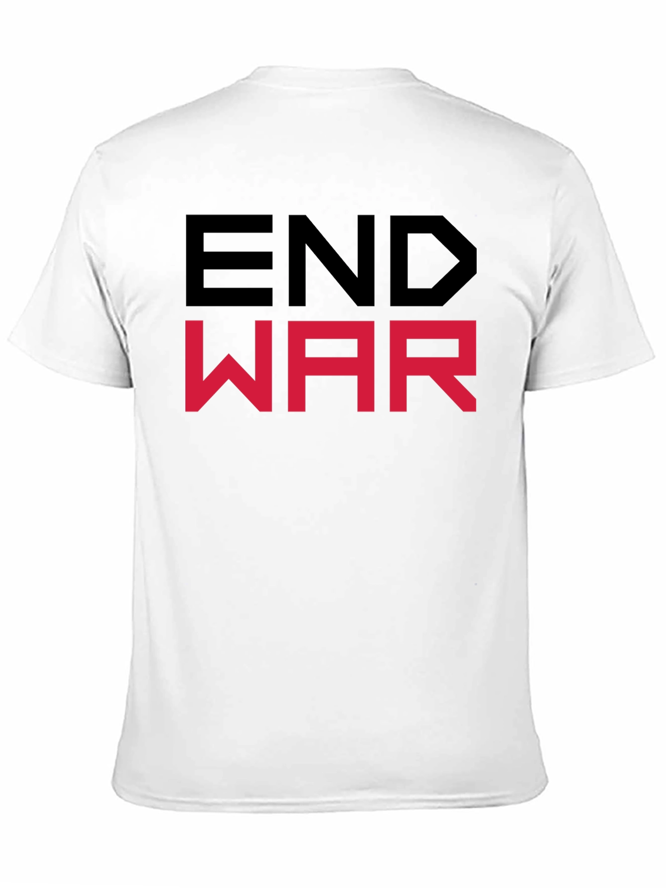 End War Graphic Tee - Bold Statement Shirt