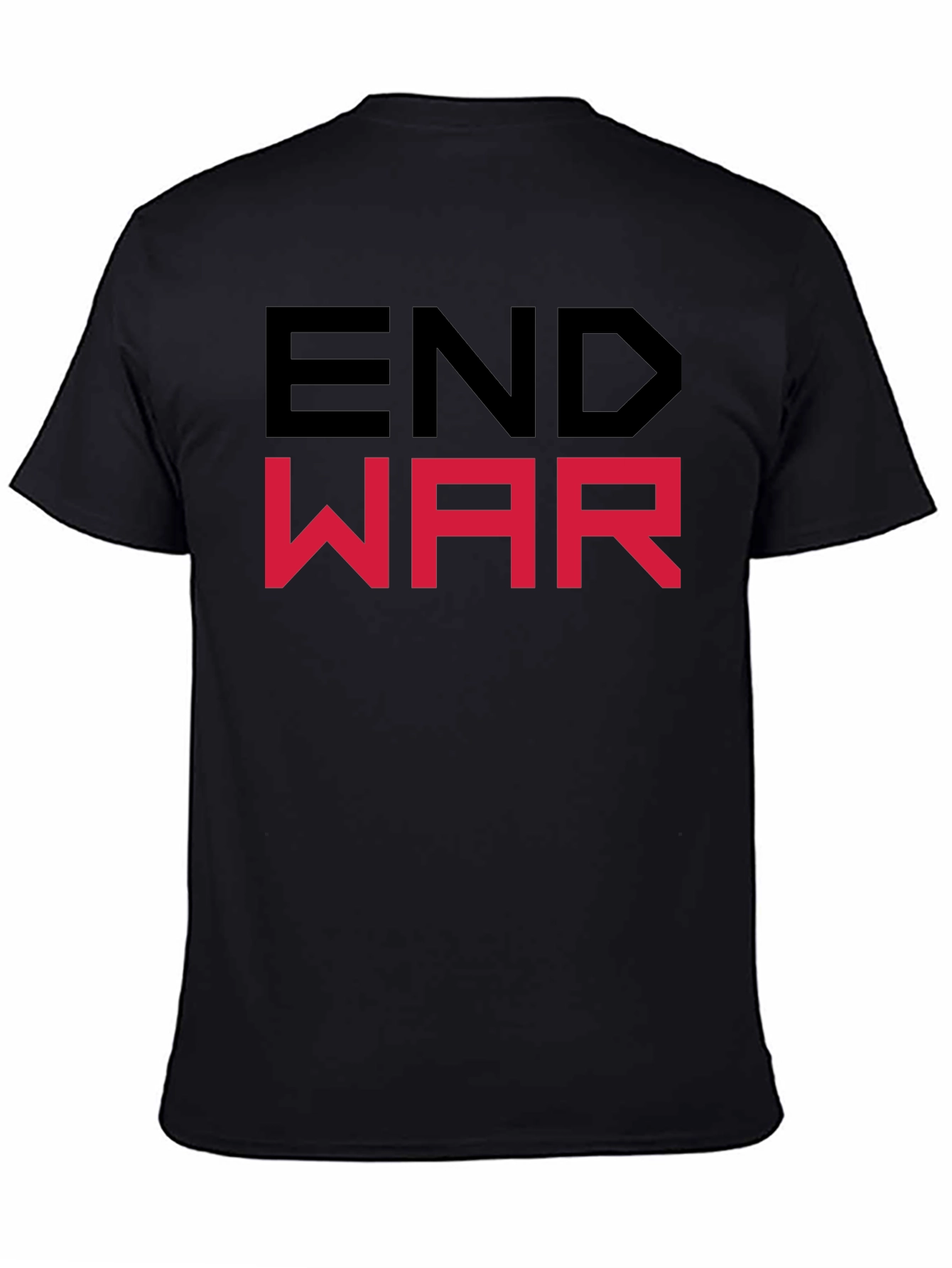 End War Graphic Tee - Bold Statement Shirt