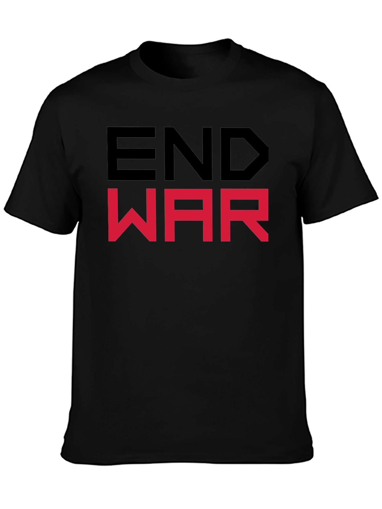 End War Graphic Tee - Bold Statement Shirt