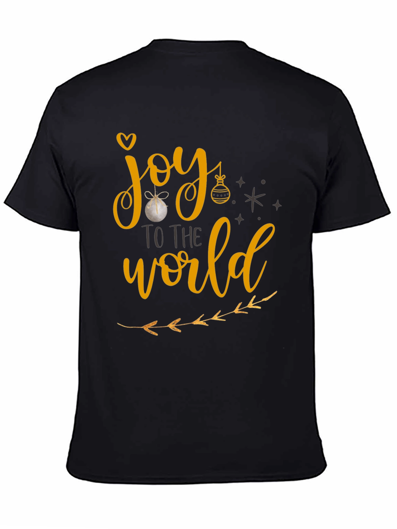 Joy To The World Christmas Graphic T-Shirt