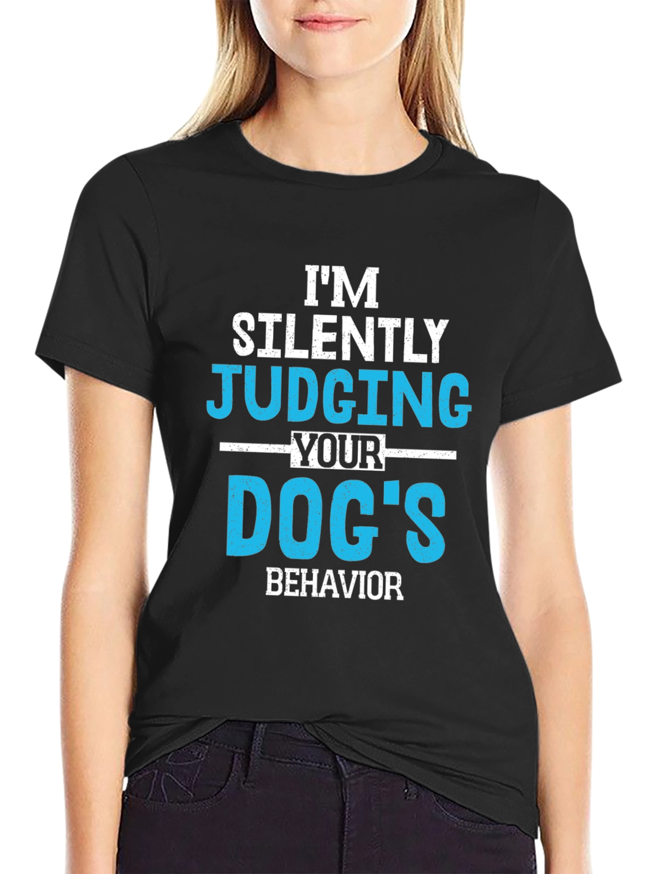 Im Silently Judging Your Dogs Behavior Graphic Tee