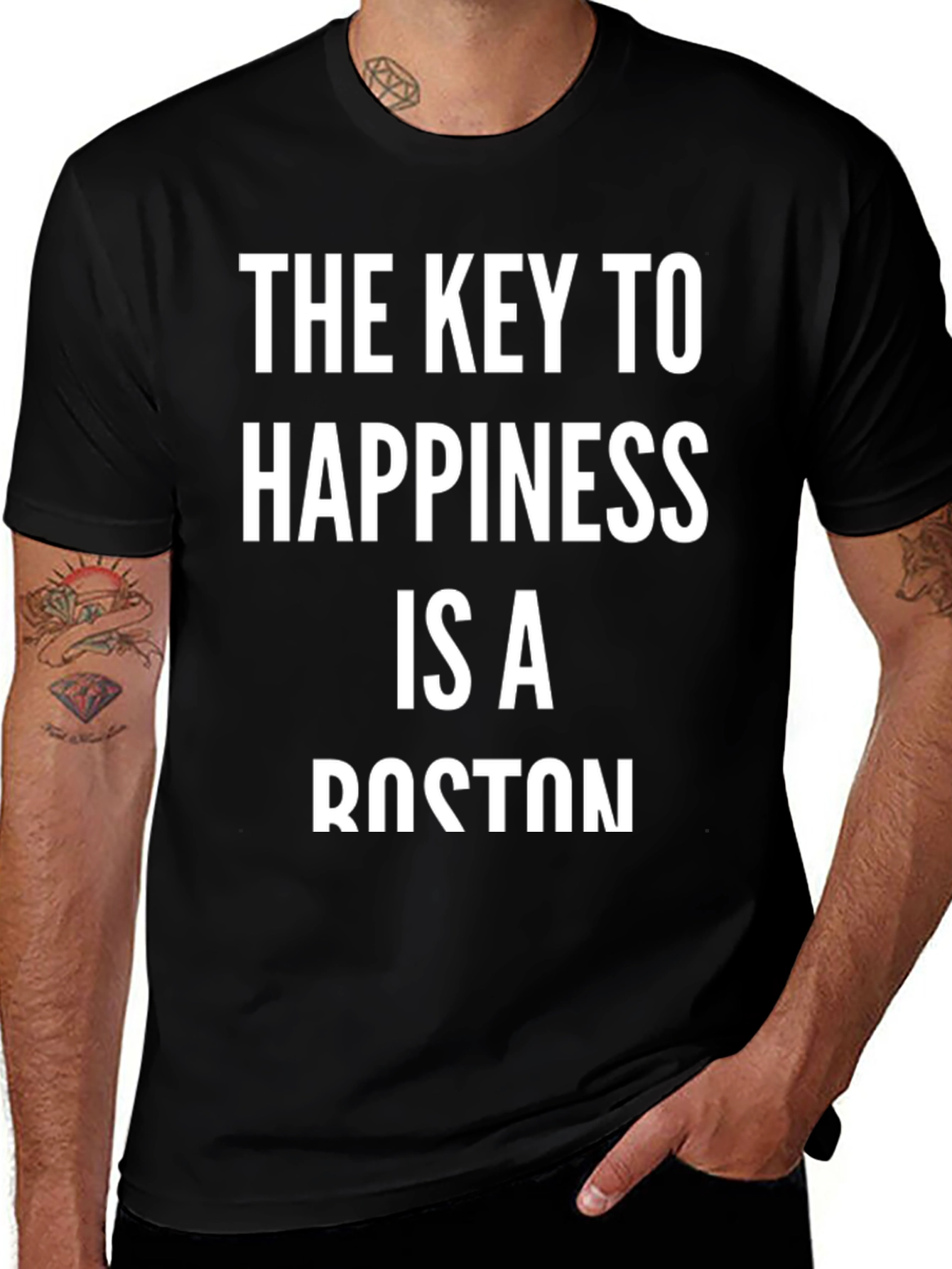 Happiness Boston T-Shirt