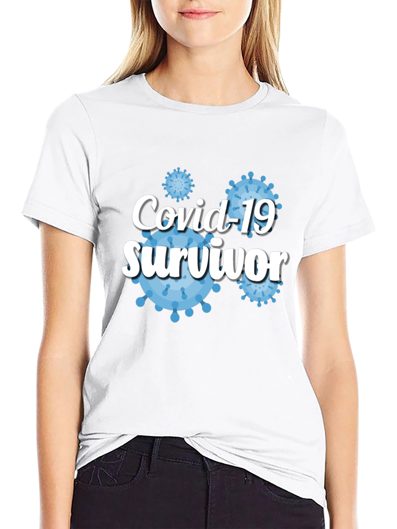 Covid-19 Survivor Graphic T-Shirt