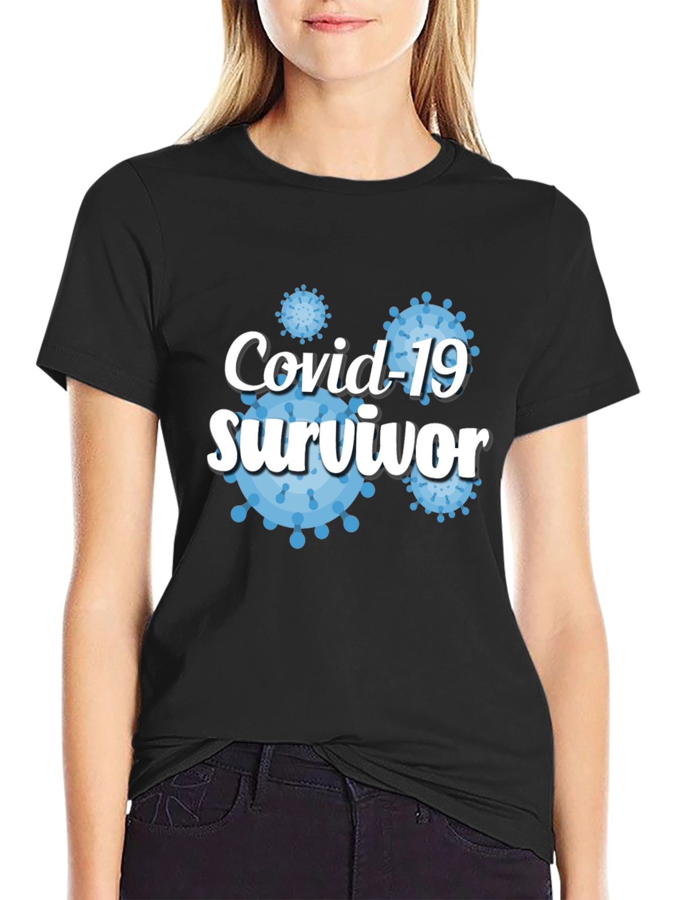 Covid-19 Survivor Graphic T-Shirt