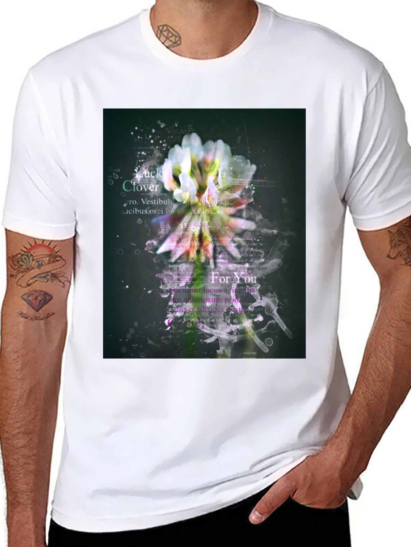 Lucky Clover Graphic Tee