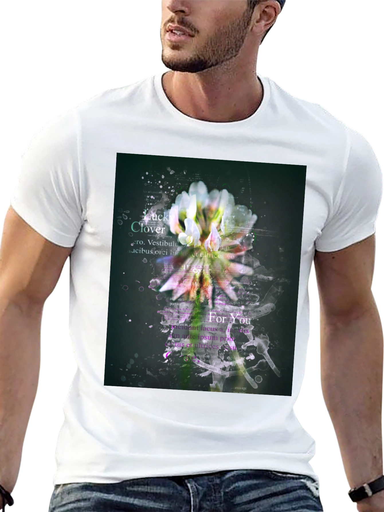 Lucky Clover Graphic Tee