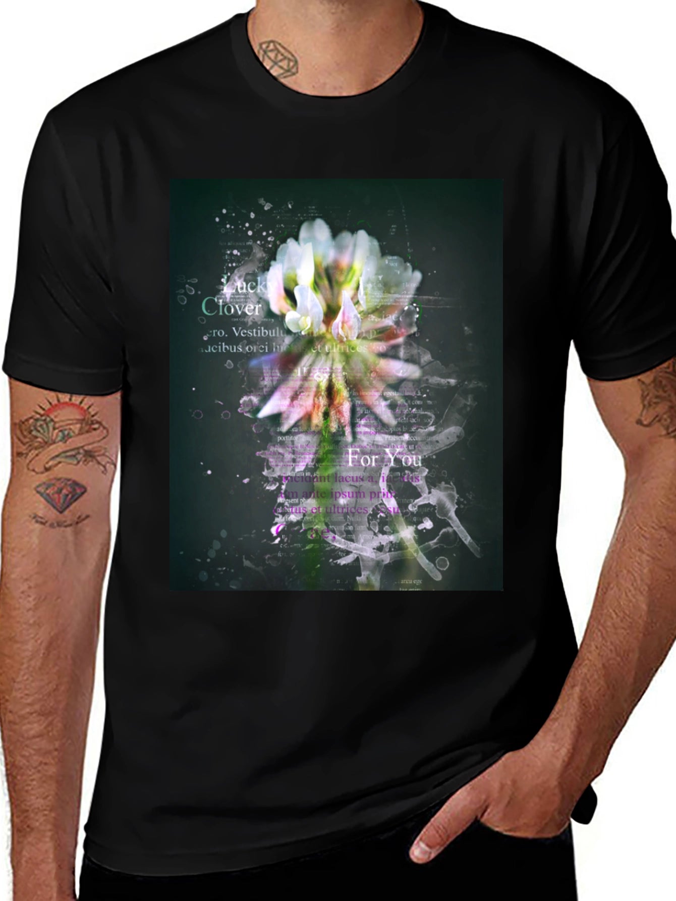 Lucky Clover Graphic Tee
