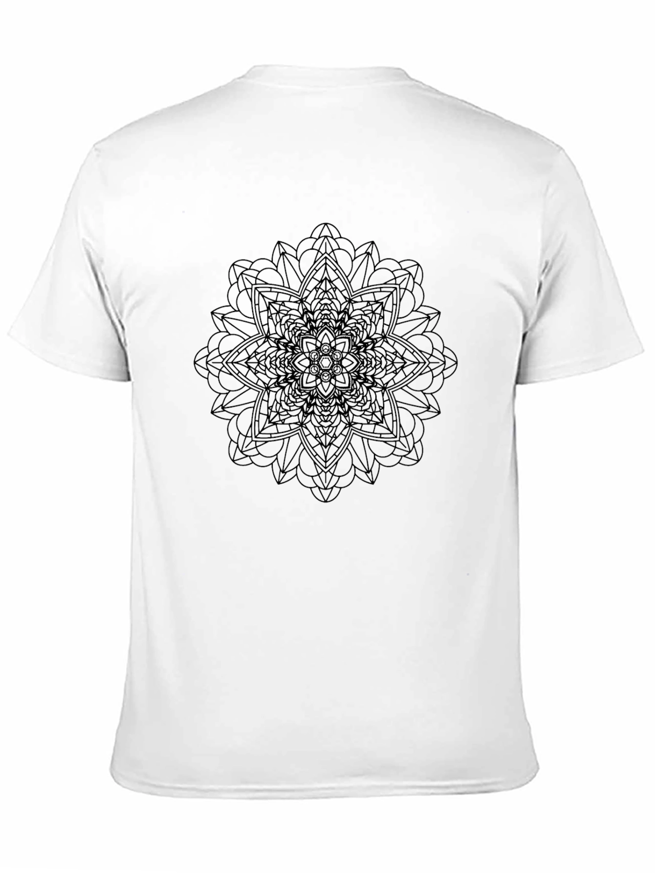 Mandala Graphic Black T-Shirt
