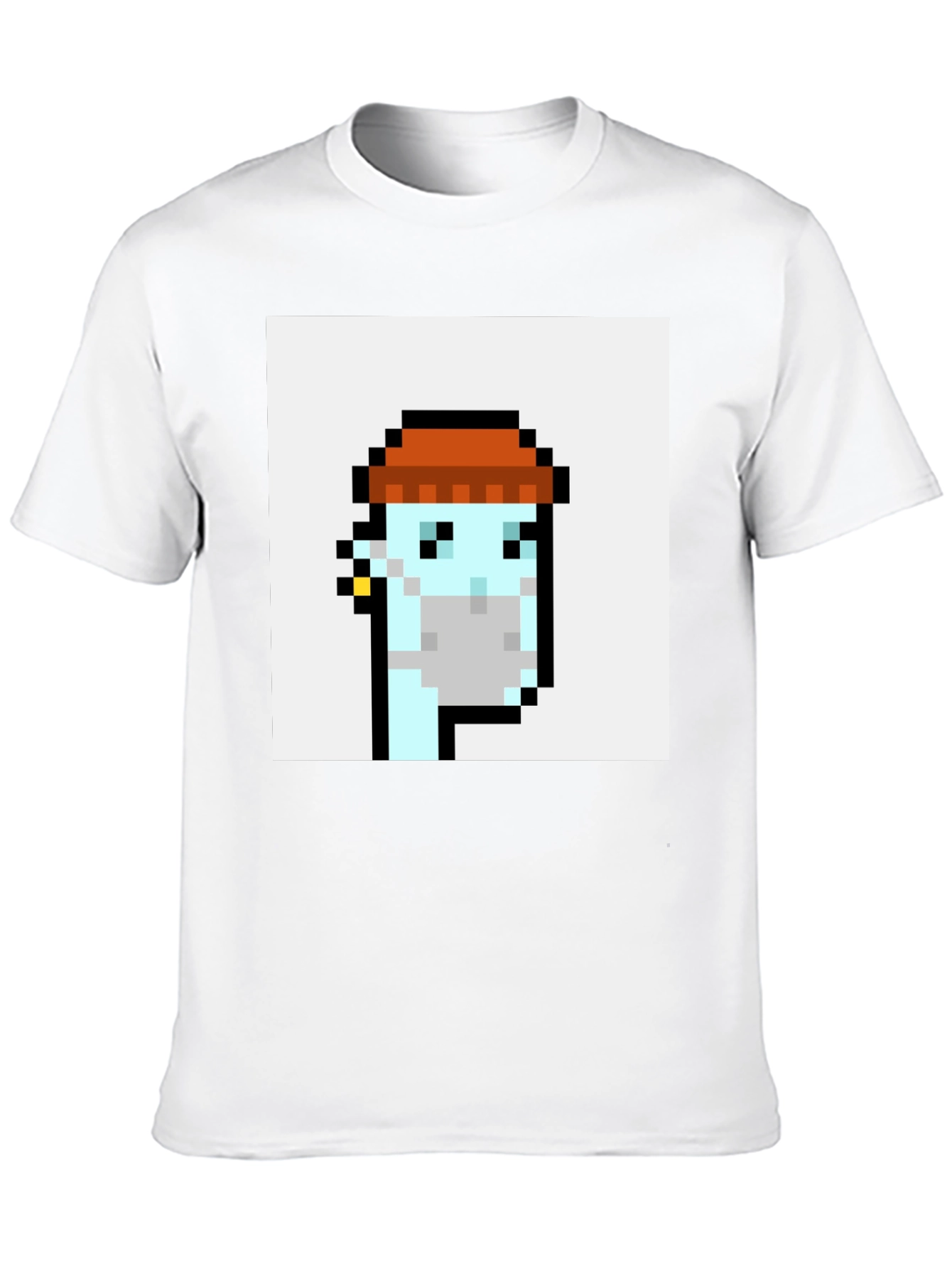 Crypto Punk Graphic T-Shirt - Black Cotton Tee