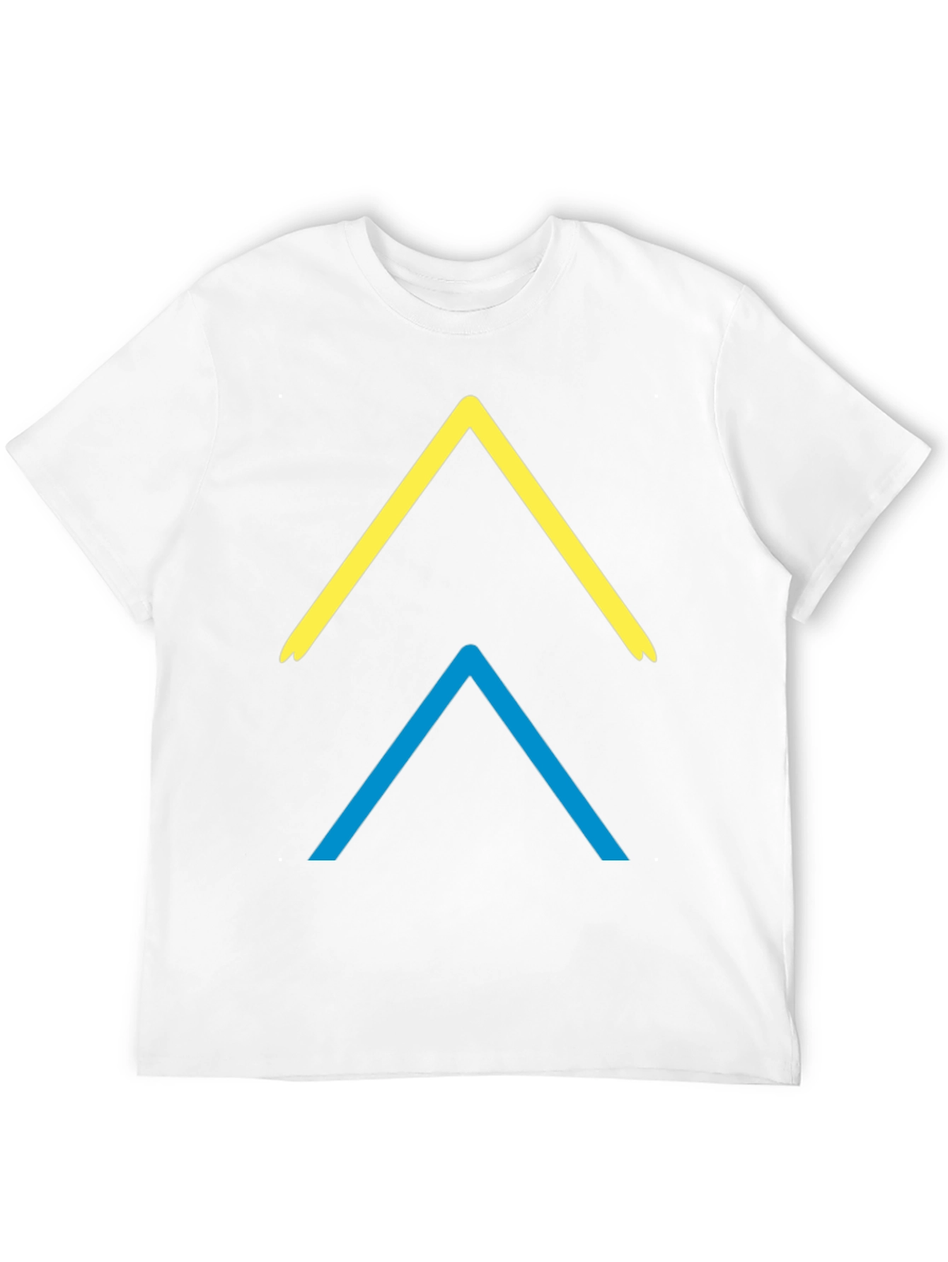 Upward Arrow Graphic Tee - Modern Style