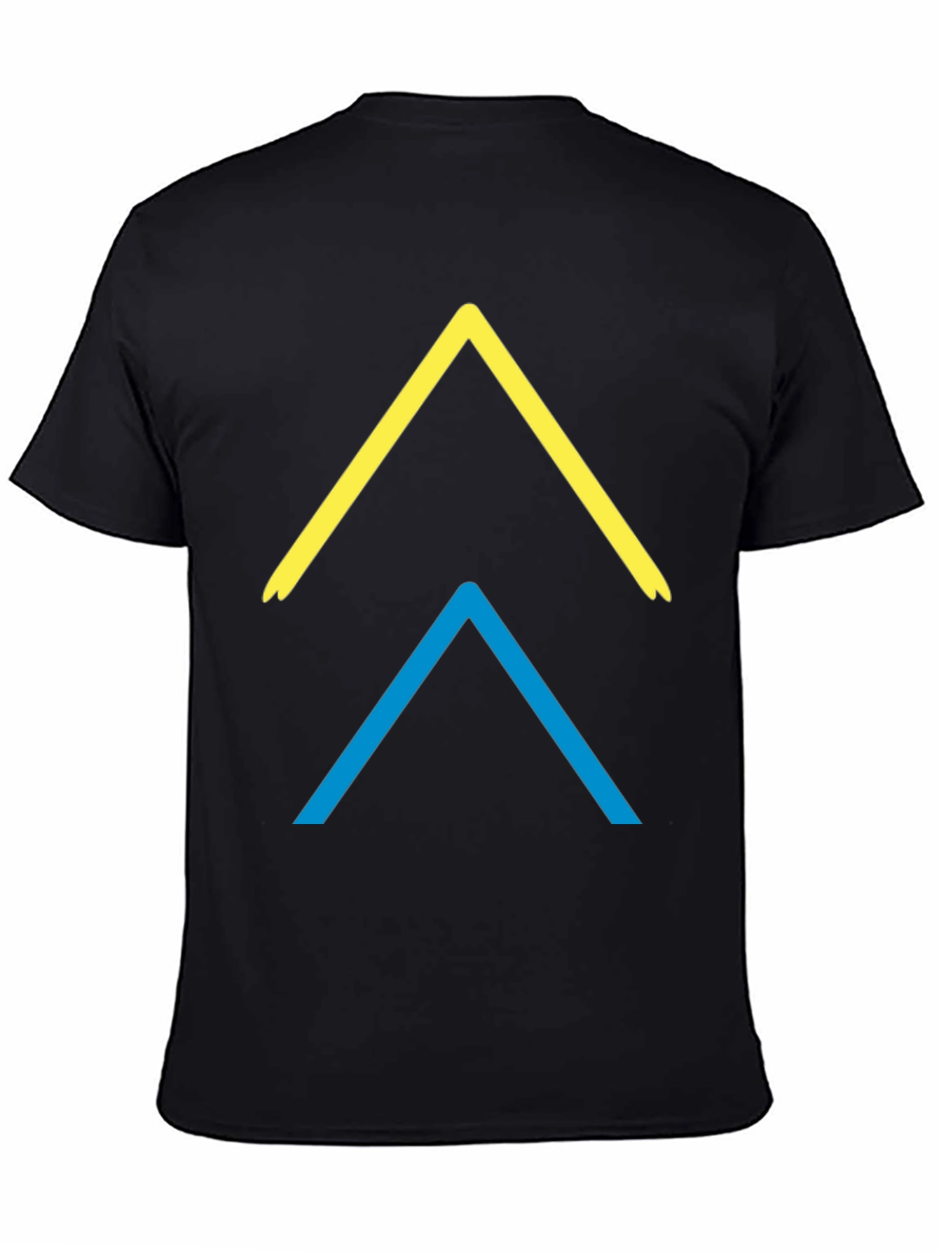 Upward Arrow Graphic Tee - Modern Style