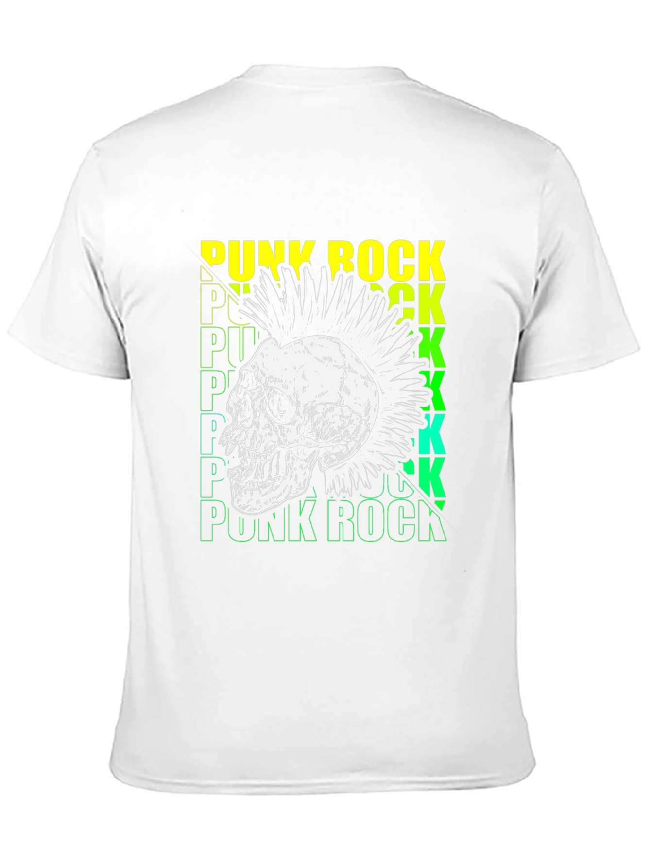 Punk Rock Skull T-Shirt - Edgy Graphic Tee