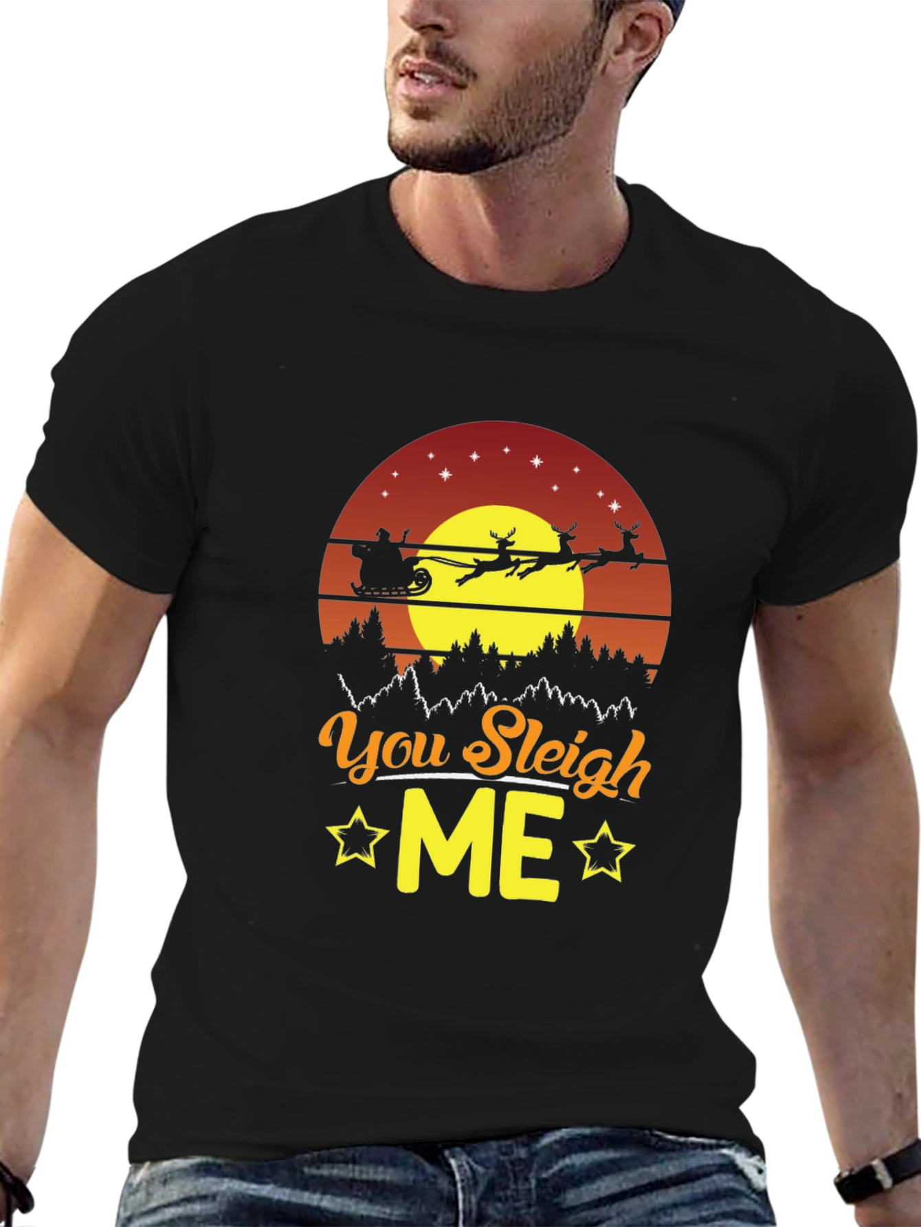 You Sleigh Me Christmas T-Shirt