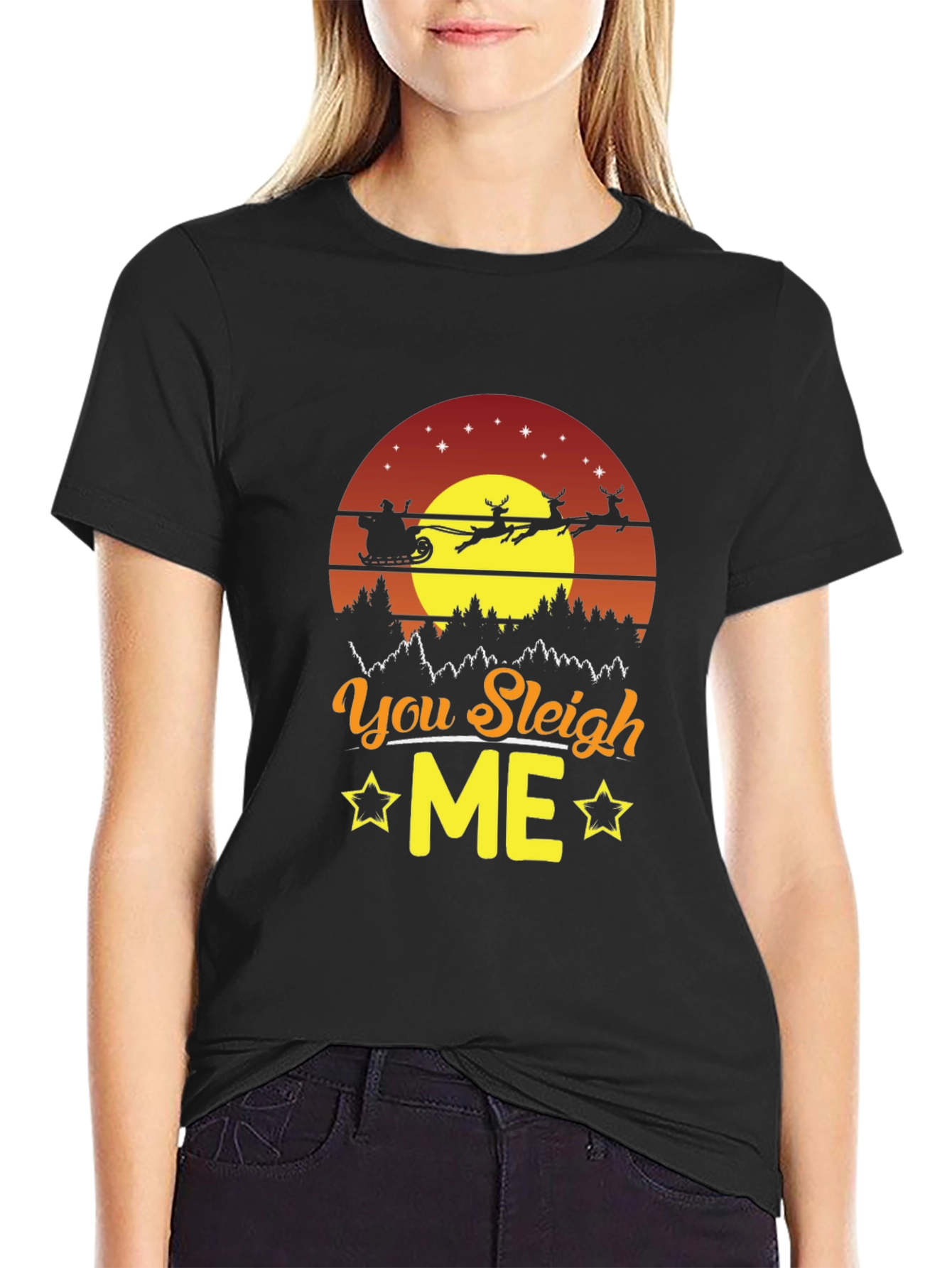 You Sleigh Me Christmas T-Shirt