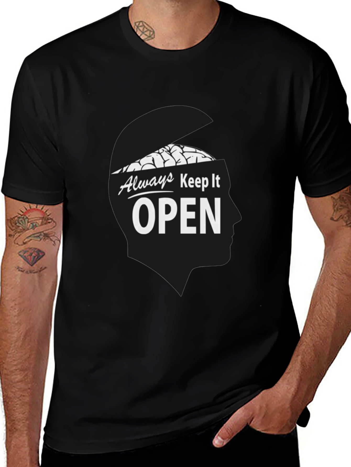 Open Mind T-Shirt - Always Keep It Open