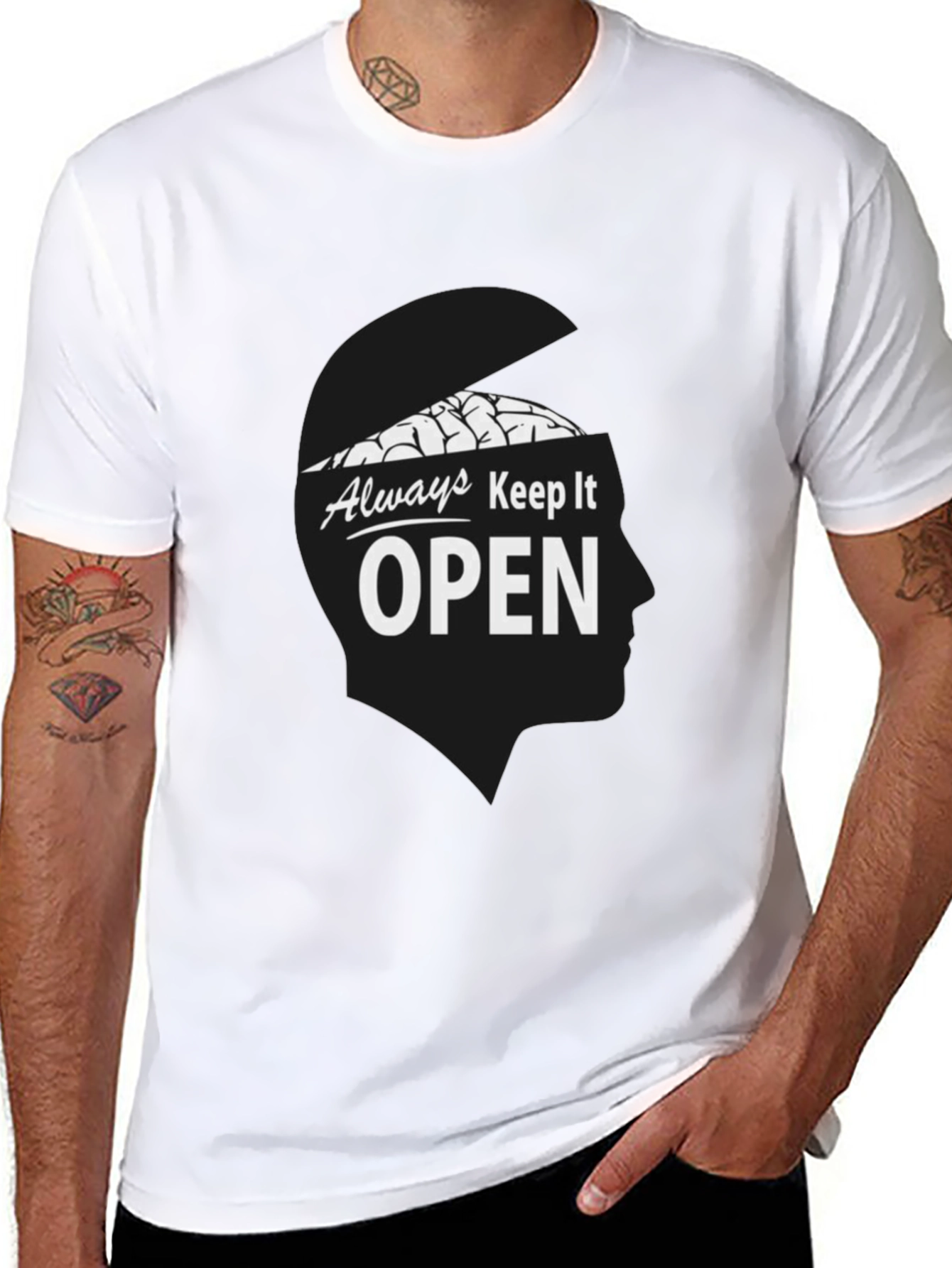 Open Mind T-Shirt - Always Keep It Open