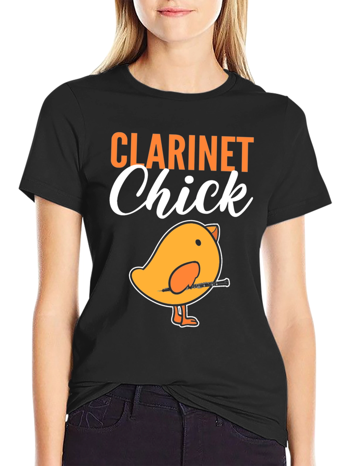 Clarinet Chick T-Shirt - Musician Apparel