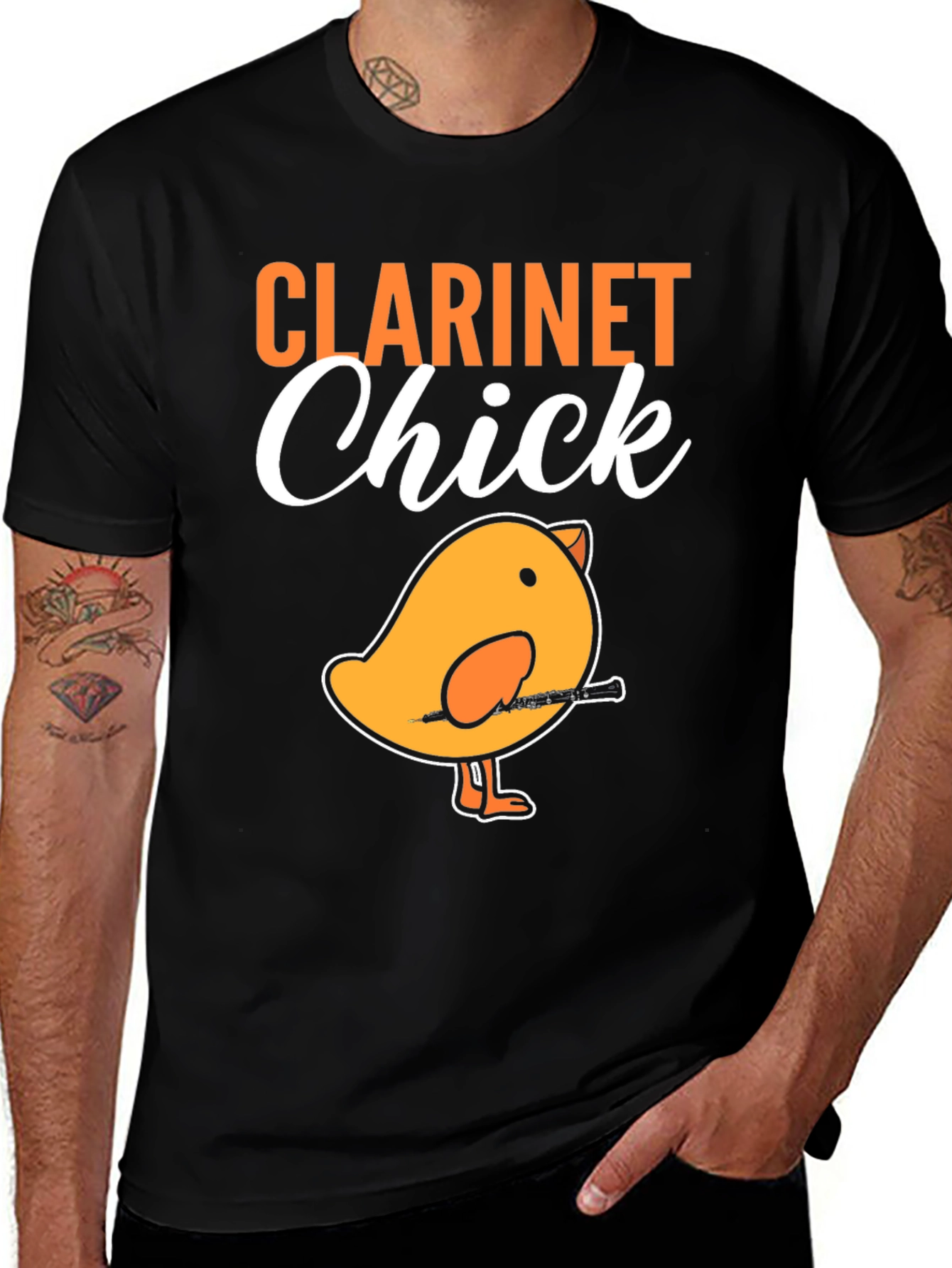 Clarinet Chick T-Shirt - Musician Apparel